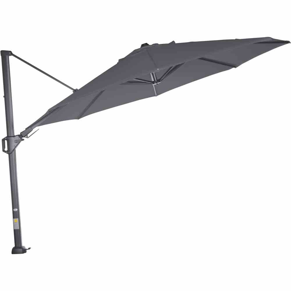 Gartentrends Ampelschirm SUNSET N+, in anthrazit, Polyester, Aluminium - 350x252x350 (BxHxT)