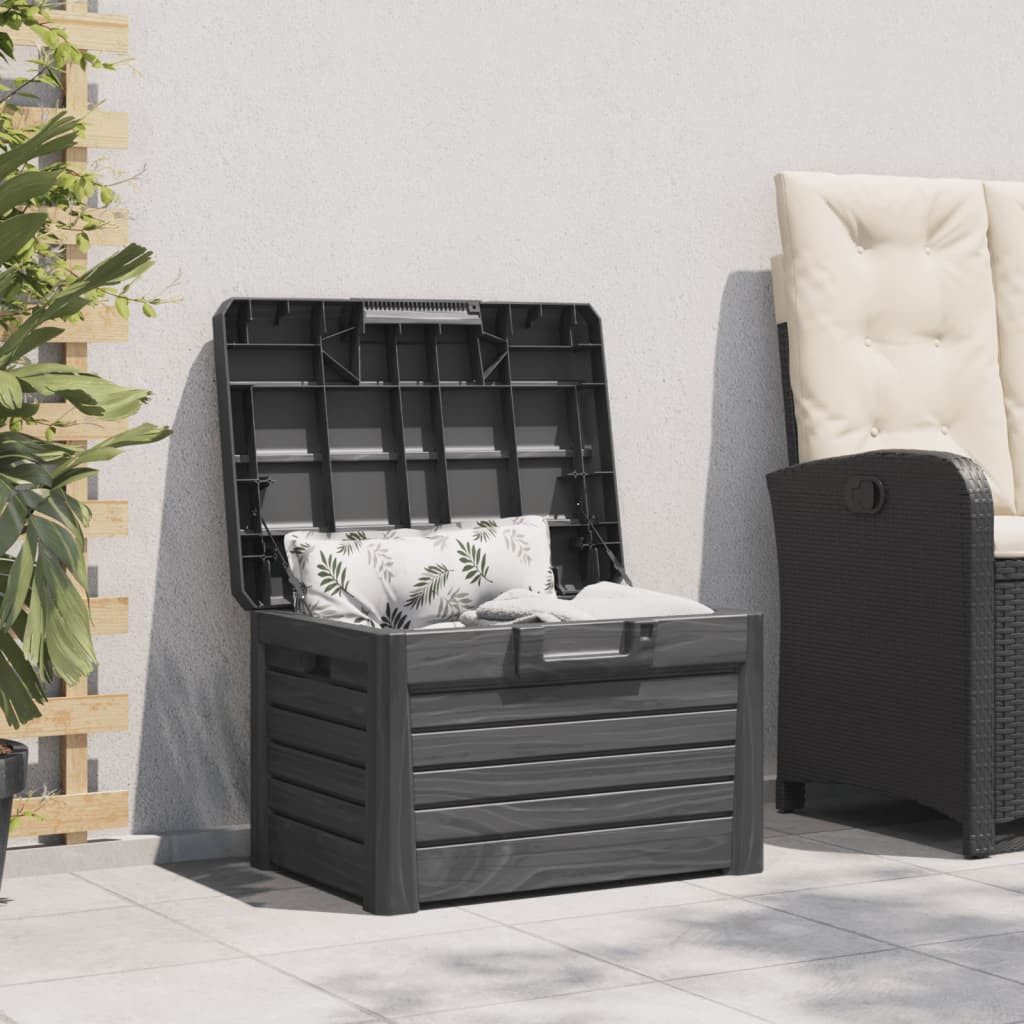 vidaXL Gartenbox Outdoor-Kissenbox Anthrazit 73x50,5x46,5 cm günstig online kaufen