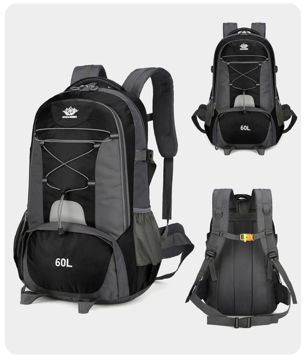 Maity Wanderrucksack 60L Travelite Wasserdicht Reiserucksack Camping, Survival und Outdoor, Wasserabweisend