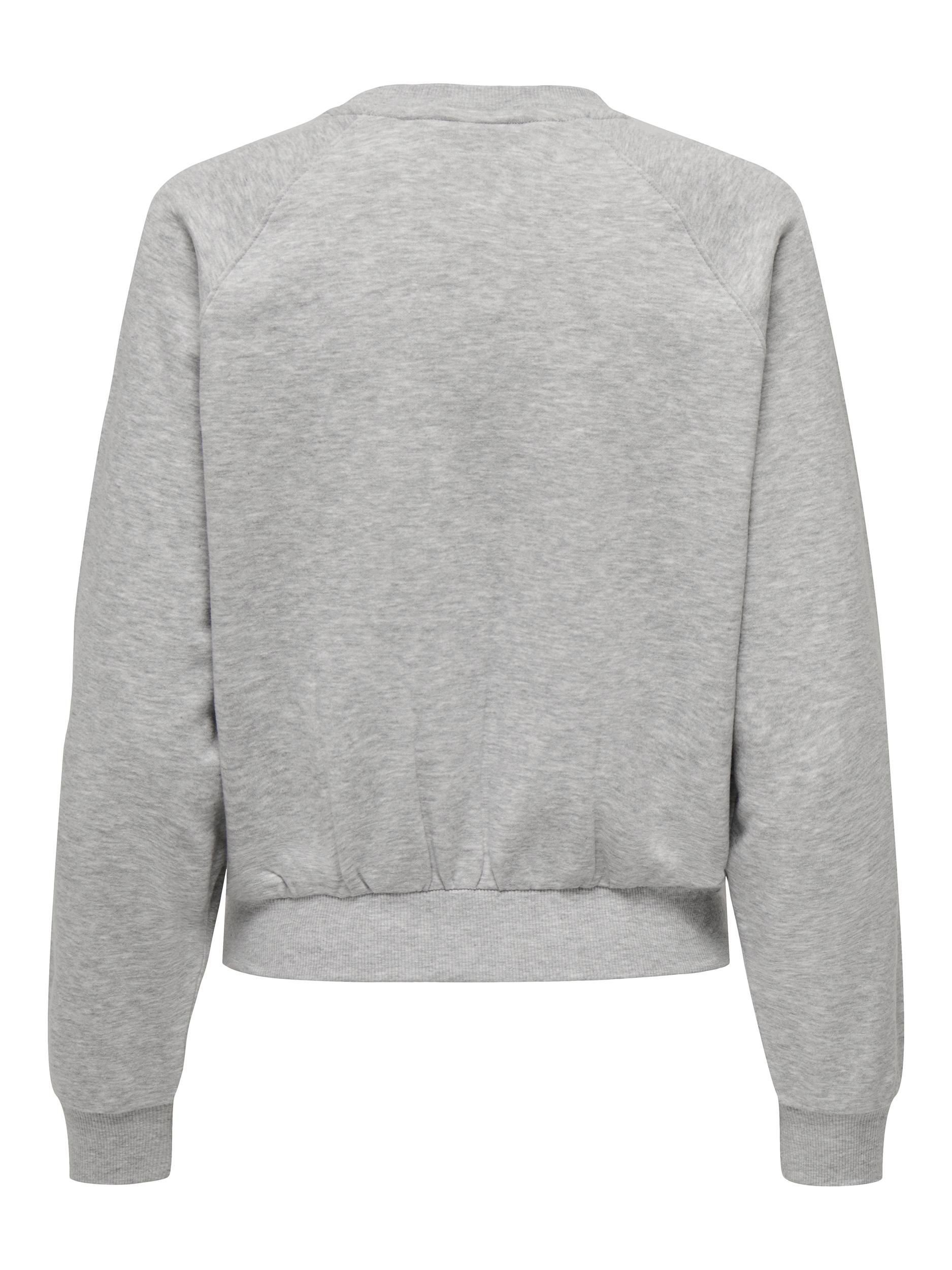 Light Mela Sweatshirt Grey ONLY