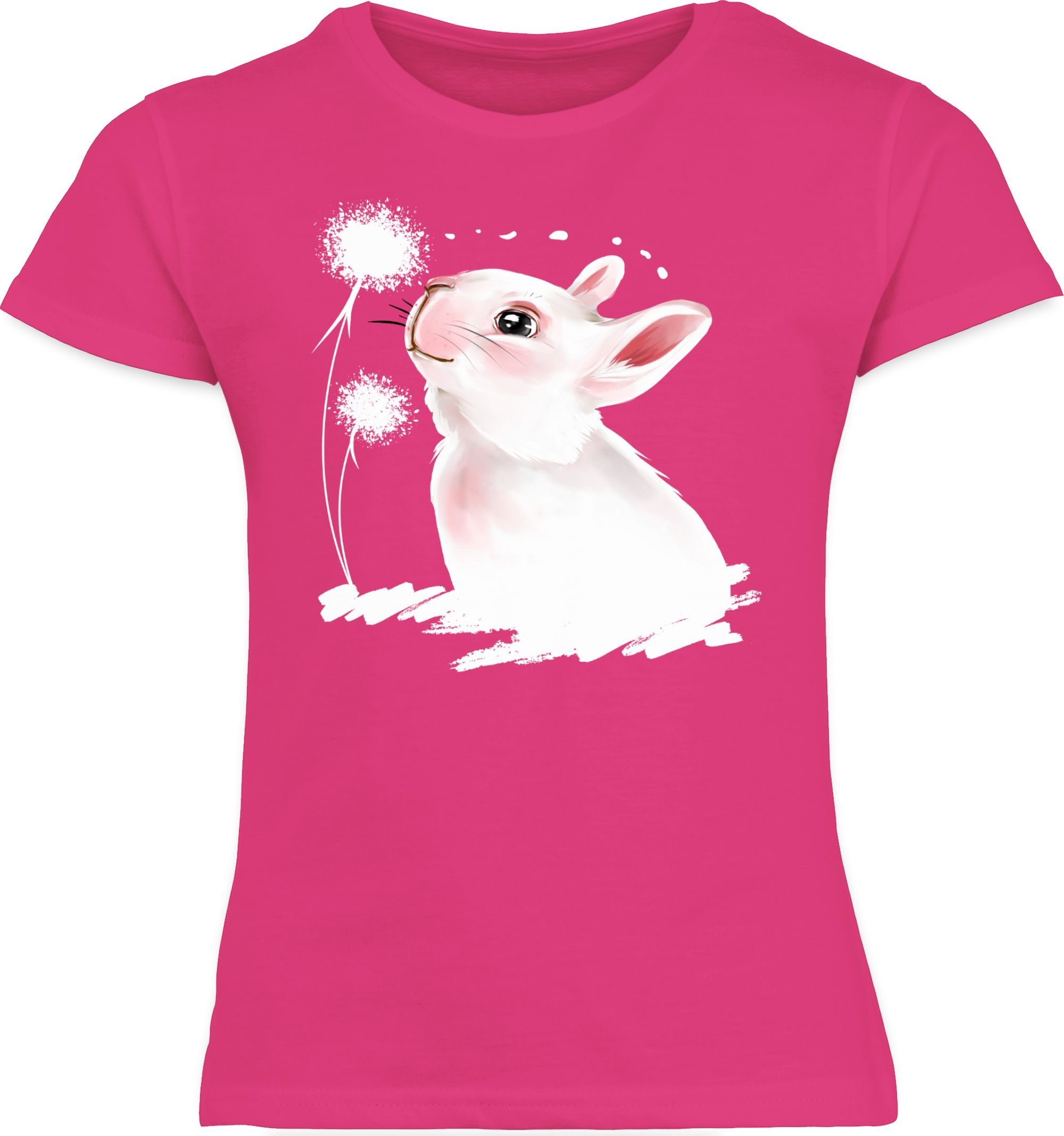 T-Shirt Hase mit Pusteblume I Kaninchen I Osterhase I Oster Hase I Häschen