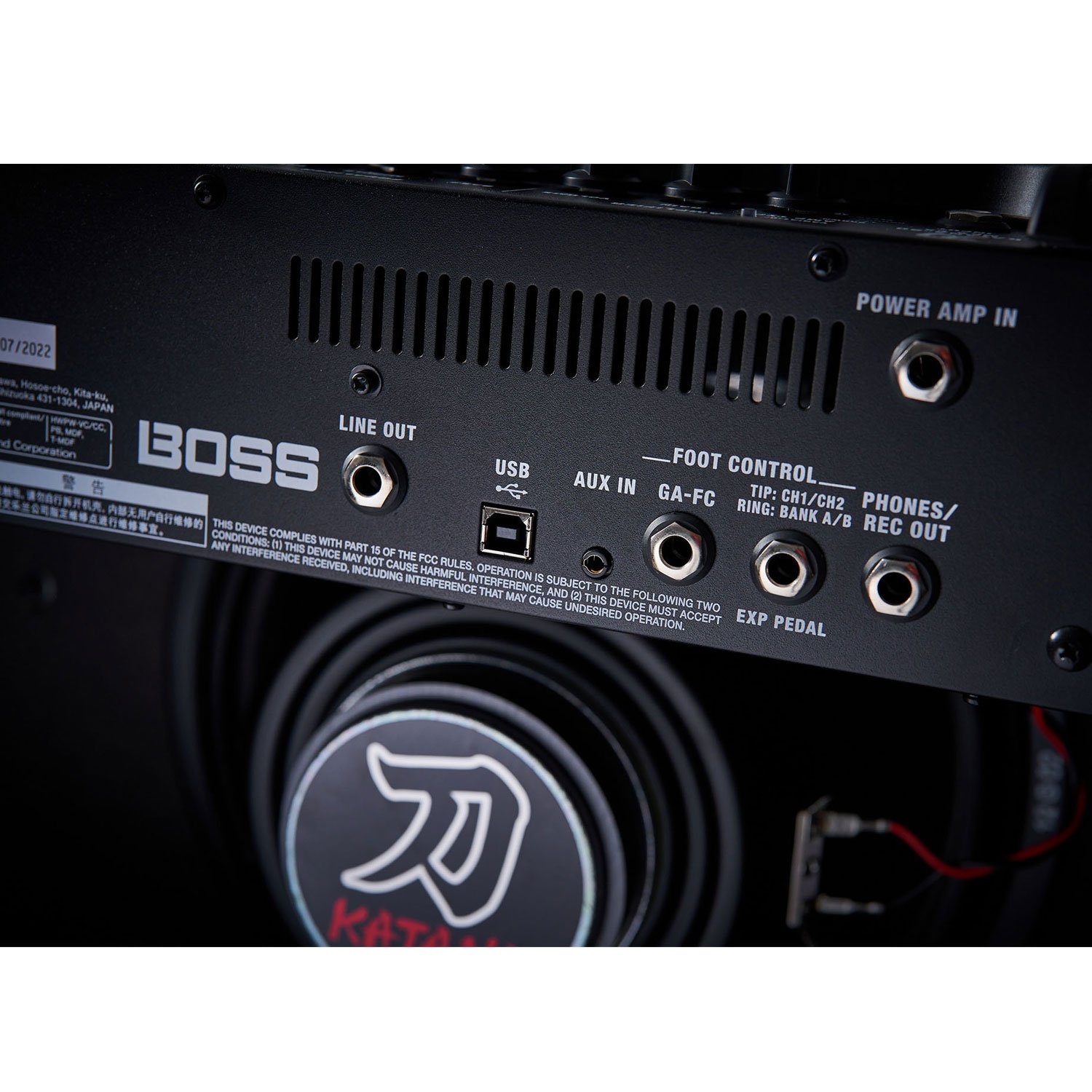 Boss by Roland Boss Katana Verstärker mit MKII 50 Bundle Controller Verstärker 1) Kanäle: (Anzahl