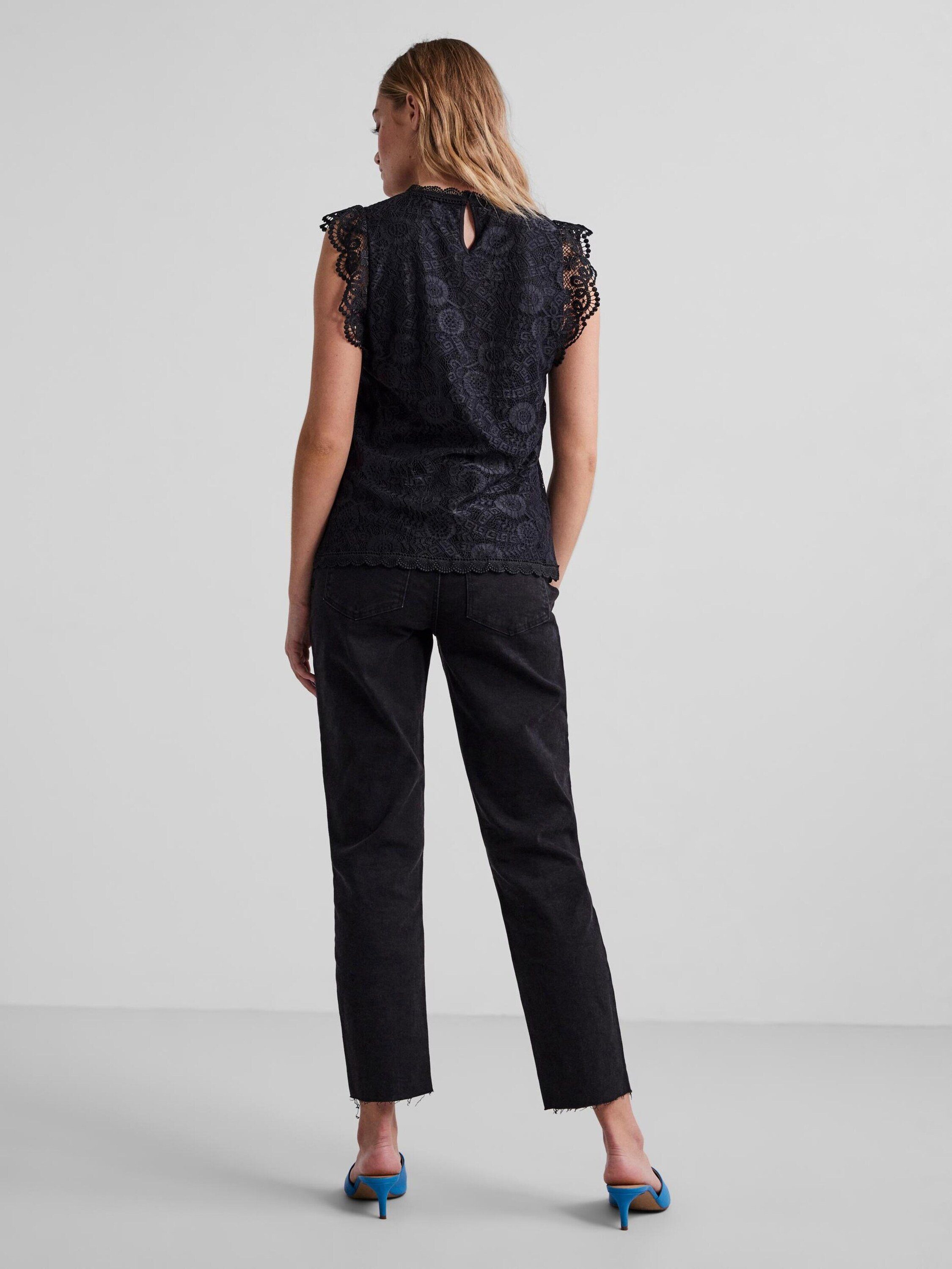 pieces Blusentop PCOLLINE (1-tlg) Spitze günstig online kaufen