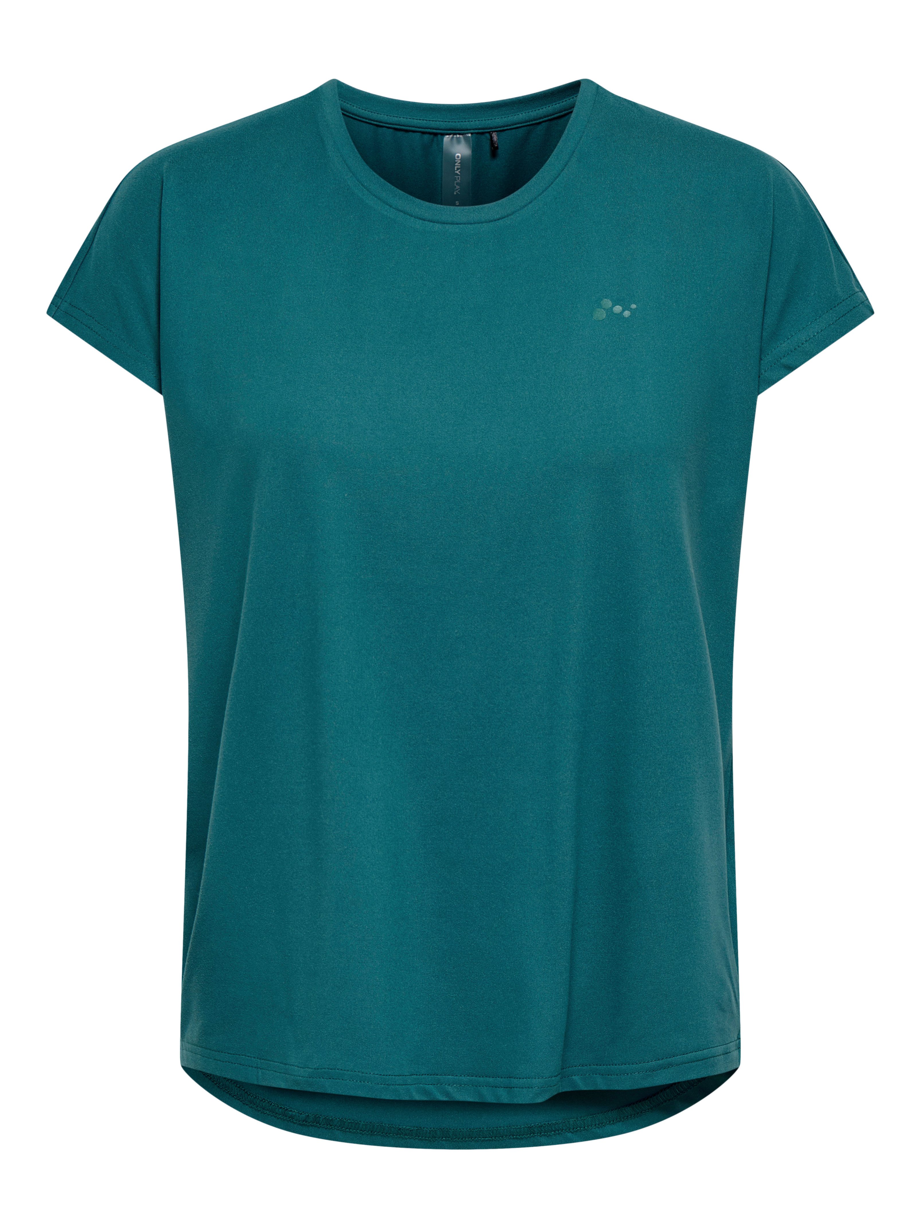 ONLY Play Trainingsshirt ONPAUBREE ON SS BAT LOOSE TEE NOOS in Jersey-Qualität, lockere Passform, unifarben, mit Logodruck
