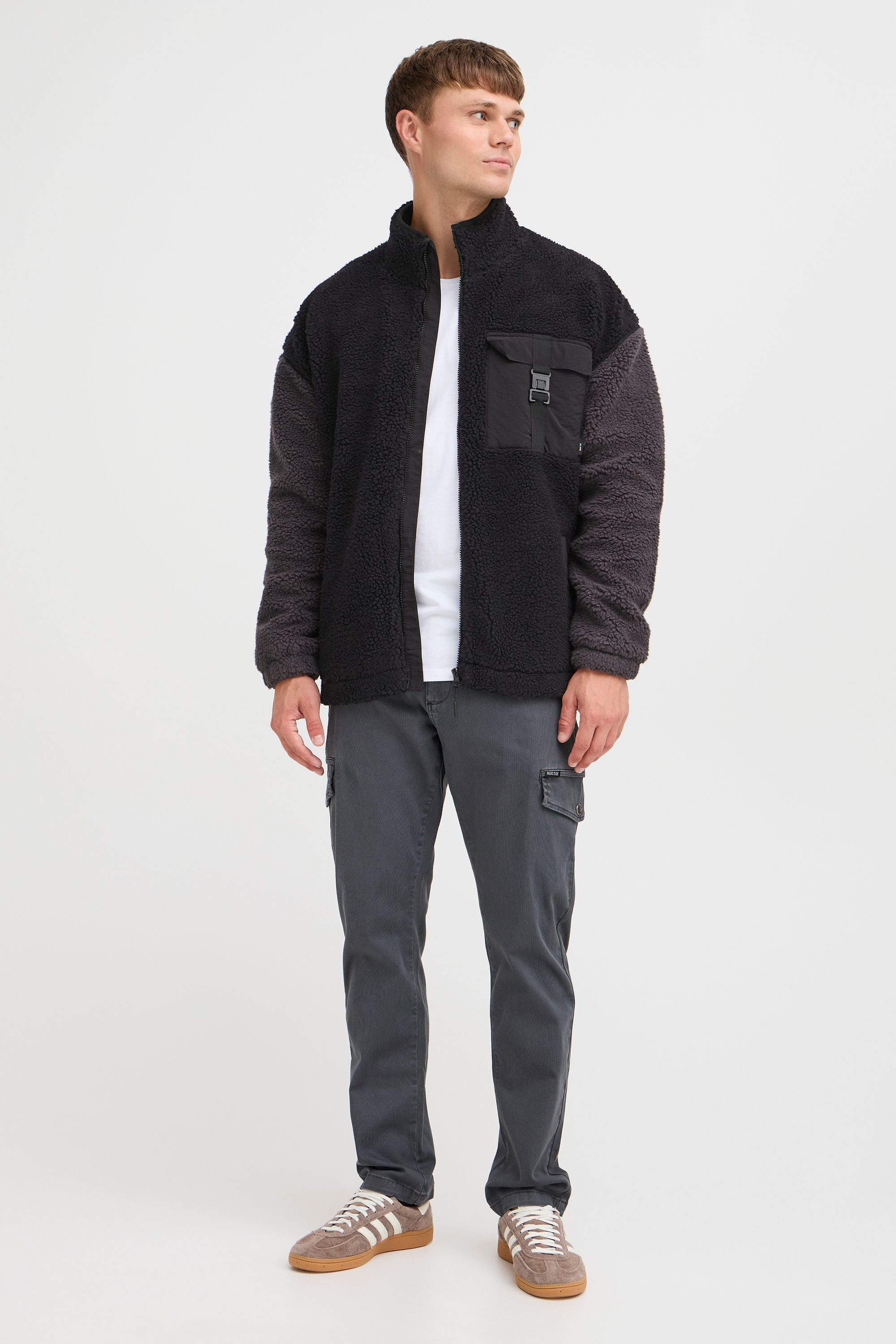 Indicode Fellimitatjacke IDTrautmar Modische Fellimitatjacke günstig online kaufen