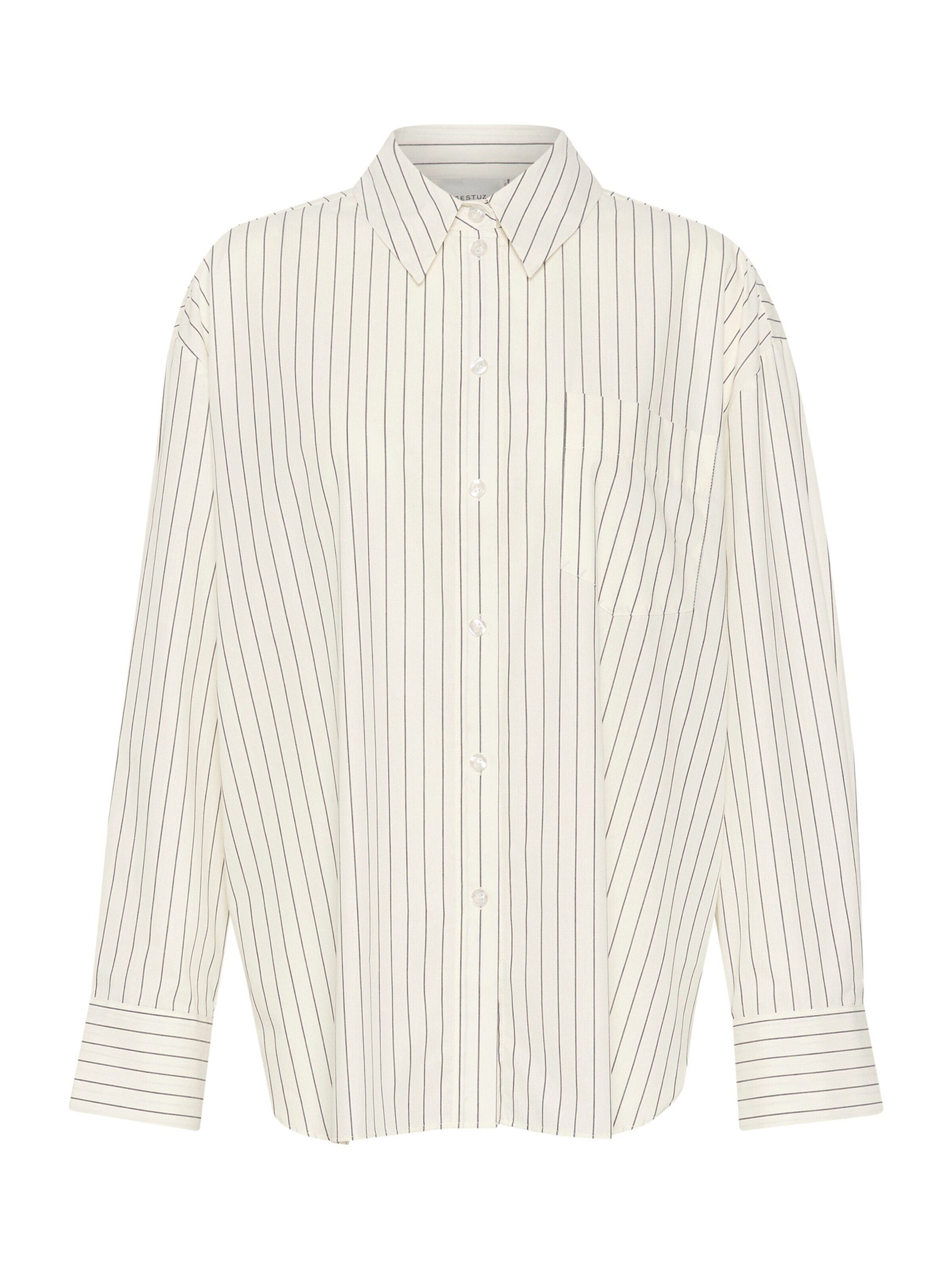 Gestuz Langarmbluse NoelleGZ (1-tlg) Falten