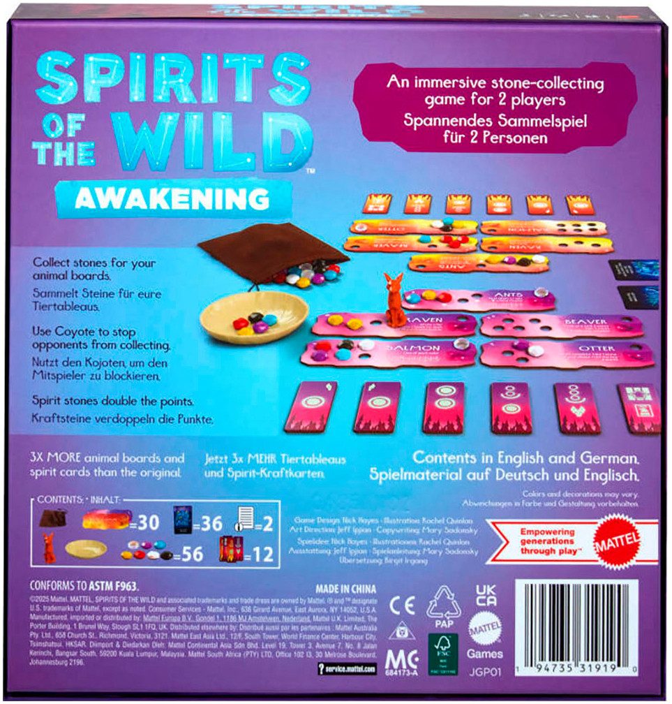 Mattel games Spiel Spirits of the Wild - The Awakening (D), Sammelspiel