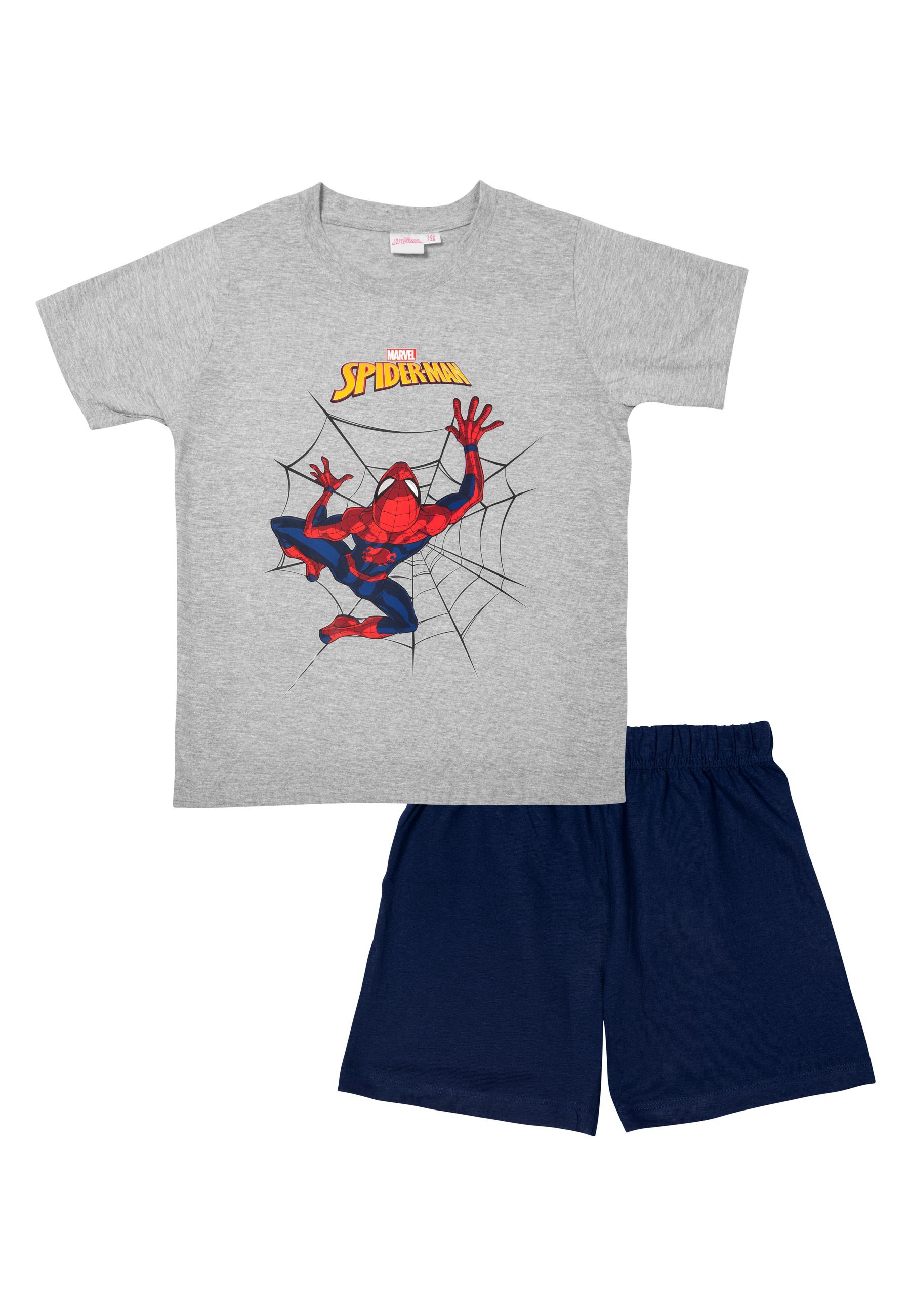United Labels® Schlafanzug Marvel - Spiderman, Set