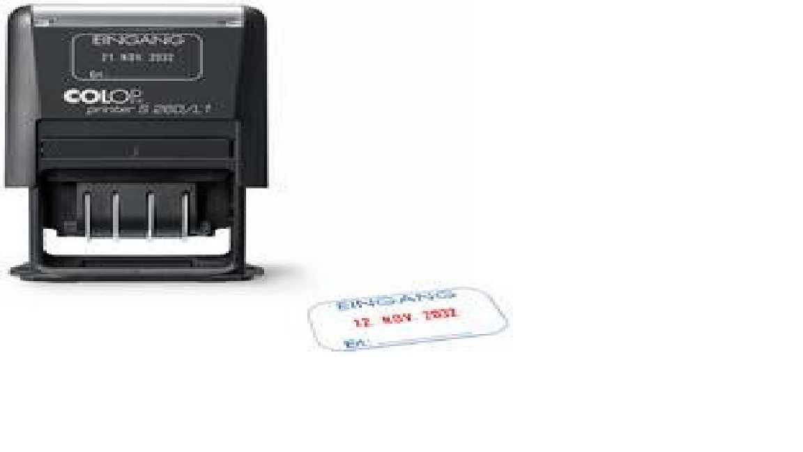 COLOP Paginierstempel COLOP 171073 Datumstempel Printer S260/L1 "EINGANG", schwarz