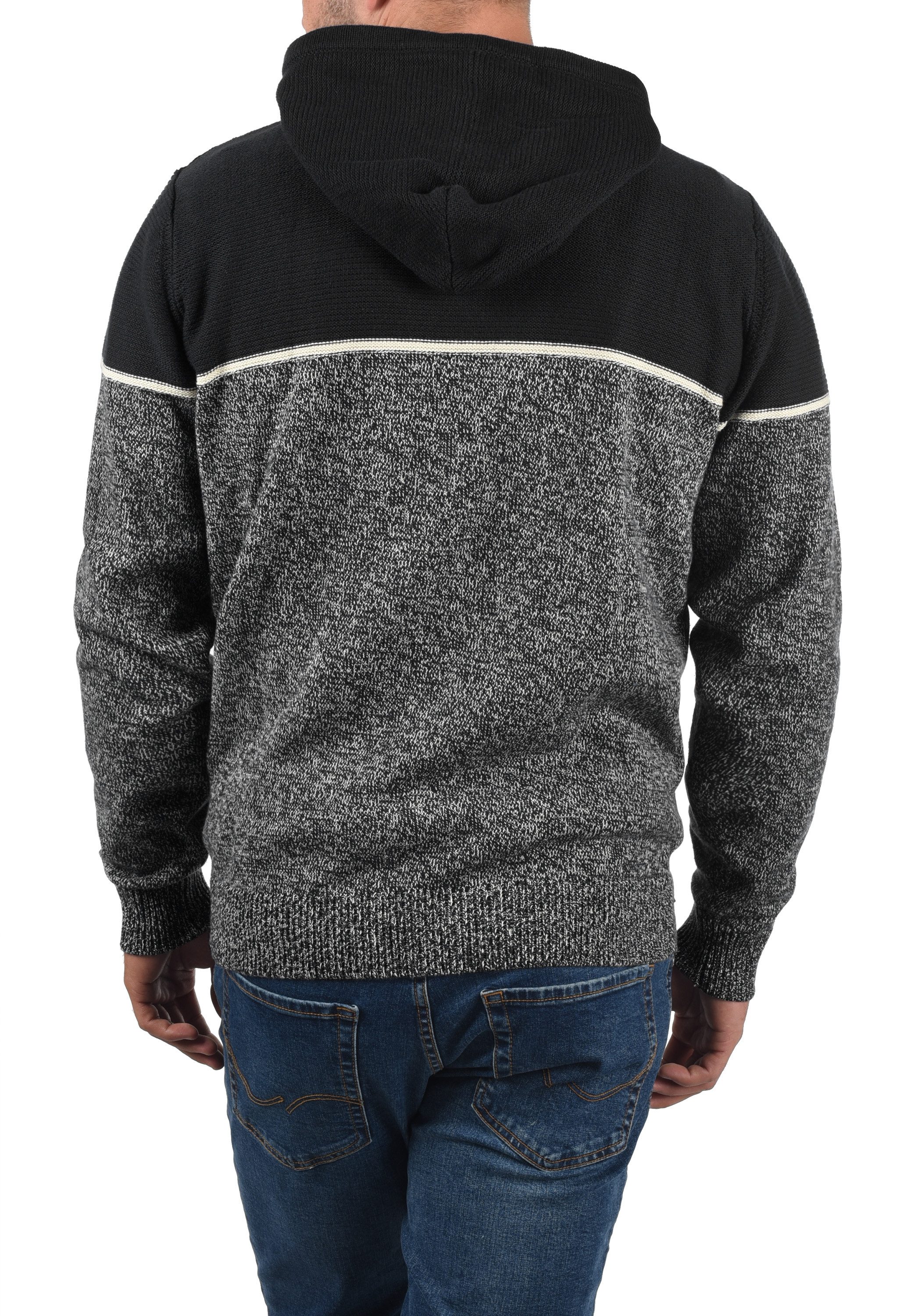Indicode Kapuzenpullover IDLynde Strickpulli aus Feinstrick