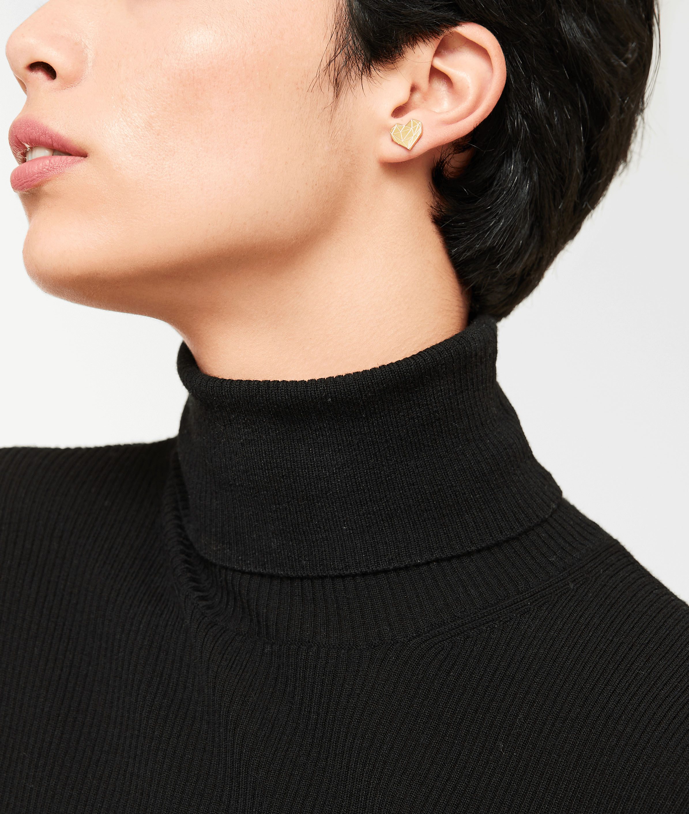 Liebeskind Berlin Paar Ohrstecker Schmuck Geschenk Edelstahl Ohrringe Herz