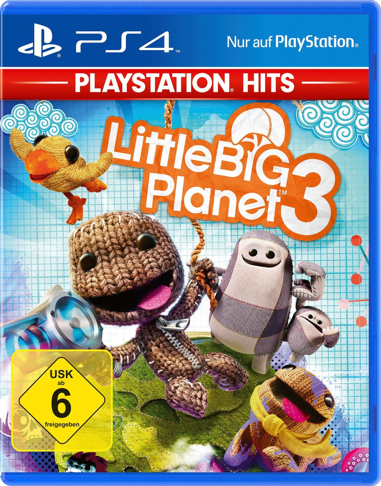 Little Big Planet 3 PlayStation spielbare mit Software Pyramide, Charaktere Neue 4, individuellen