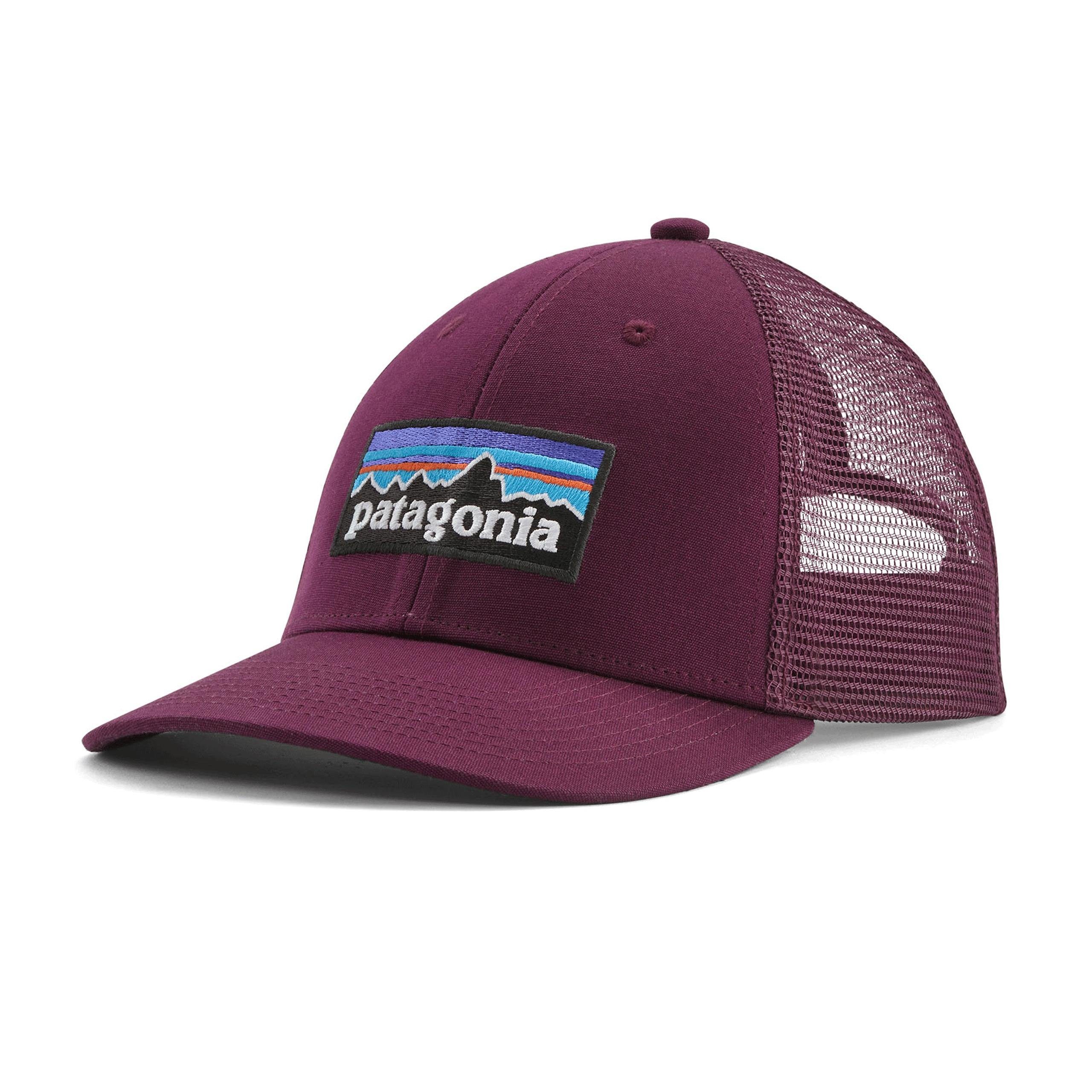 Patagonia Baseball Cap Patagonia P-6 Logo Lopro Trucker Hat - luftdurchlässige Truckercap/Bas night plum