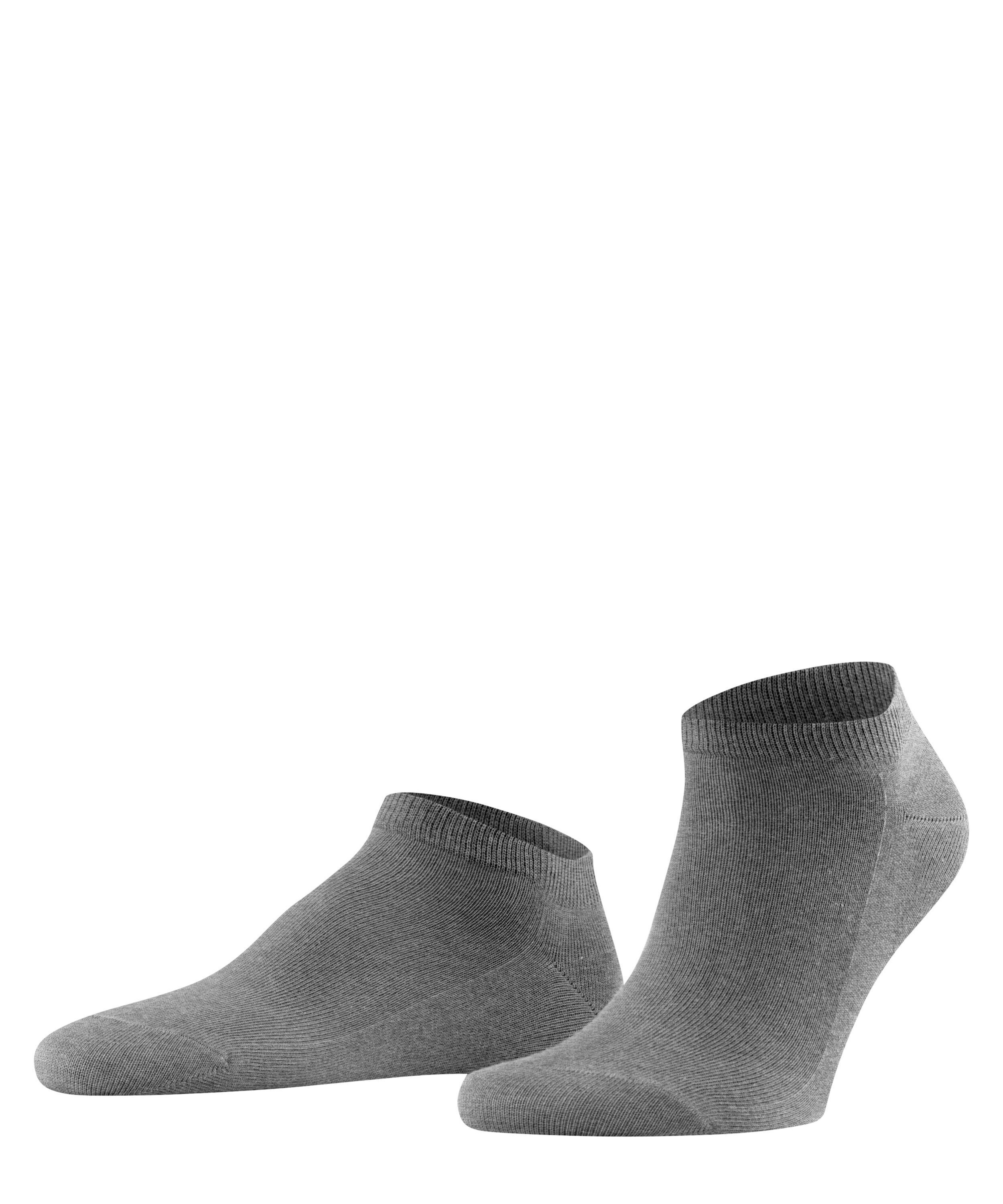 FALKE Sneakersocken Family (1-Paar) mit nachhaltiger Baumwolle light greymel. (3390)