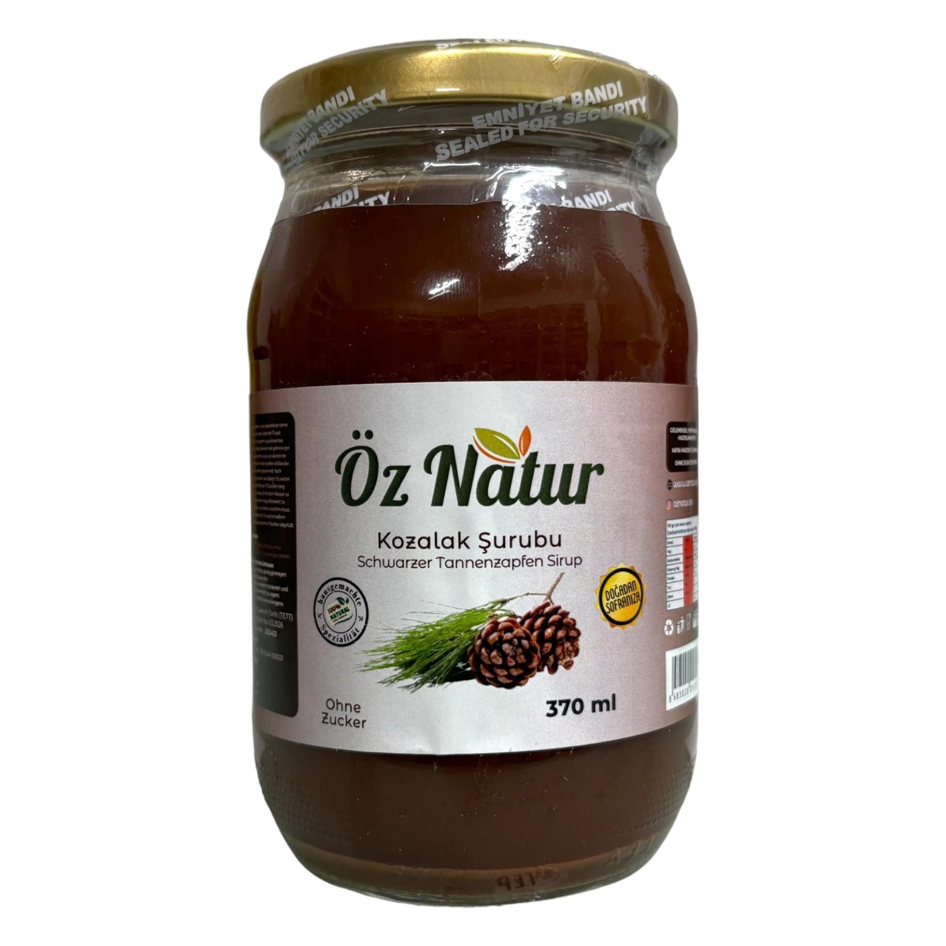 Öz Natur Sirup, Tannenzapfen Wasser 370ml (flüssig)