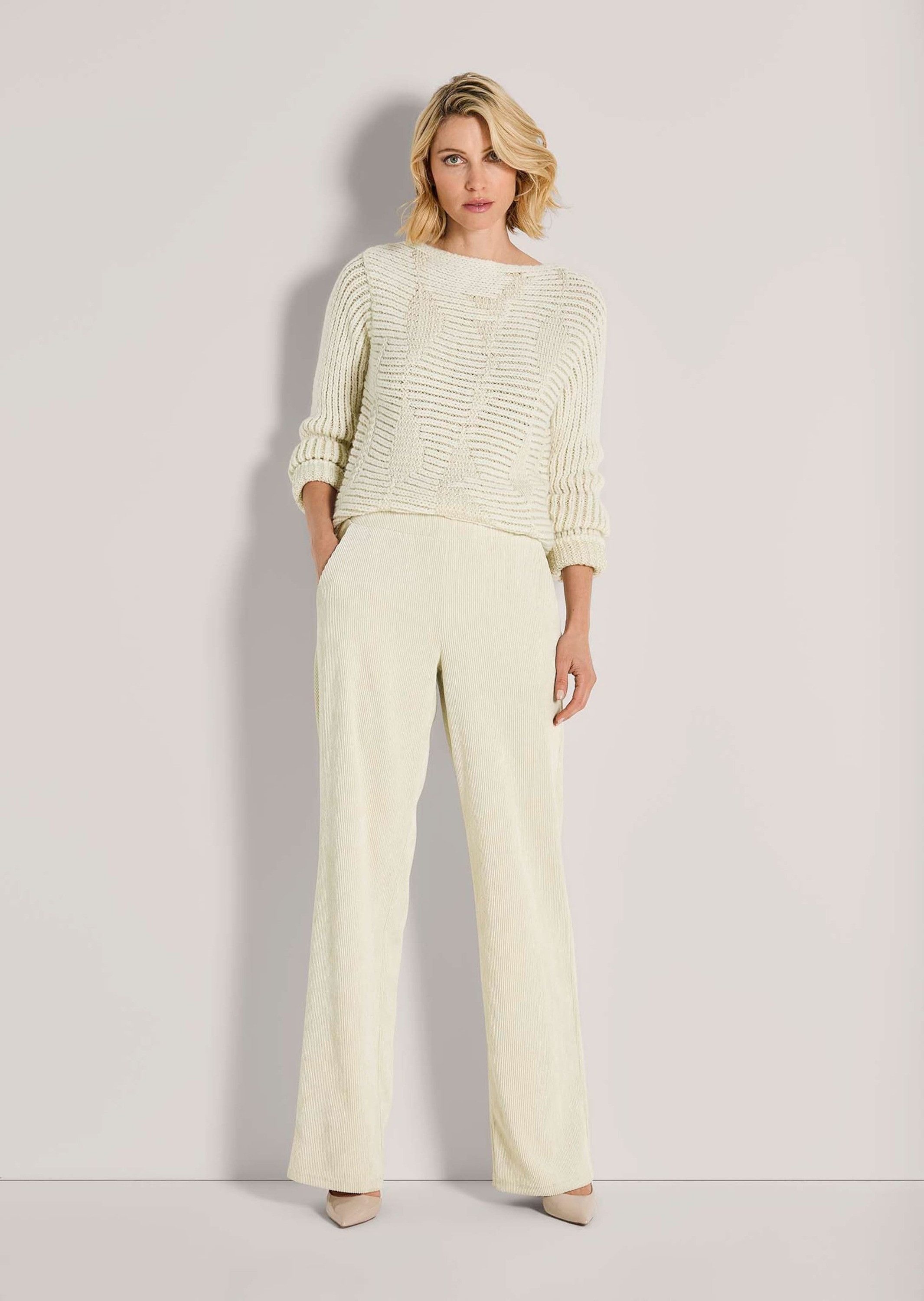 MADELEINE Schlupfhose Kurzgröße: Weite Cordhose mit günstig online kaufen