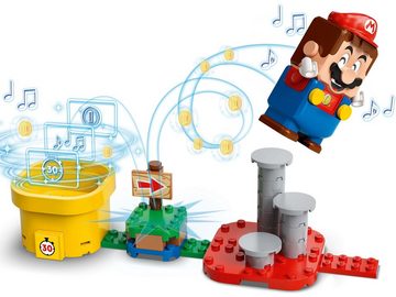 LEGO® Konstruktionsspielsteine LEGO® Super Mario™ - Baumeister-Set für eigene Abenteuer, (Set, 366 St)