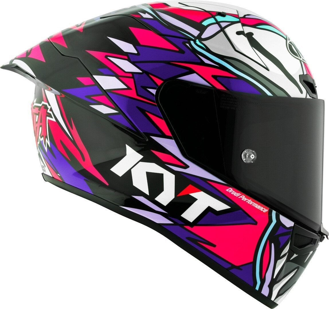 KYT Motorradhelm KX-1 Race GP Bastianini Replica 2023 Helm, Atmungsaktiv, Pinlock, ECE 22.06