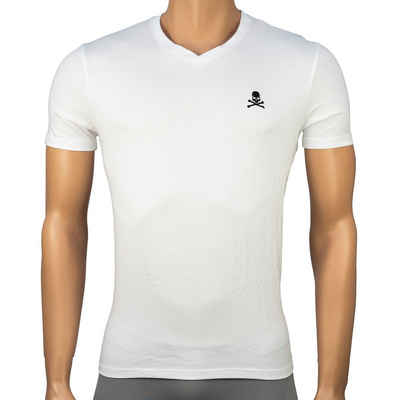 PHILIPP PLEIN T-Shirt Basic weiß