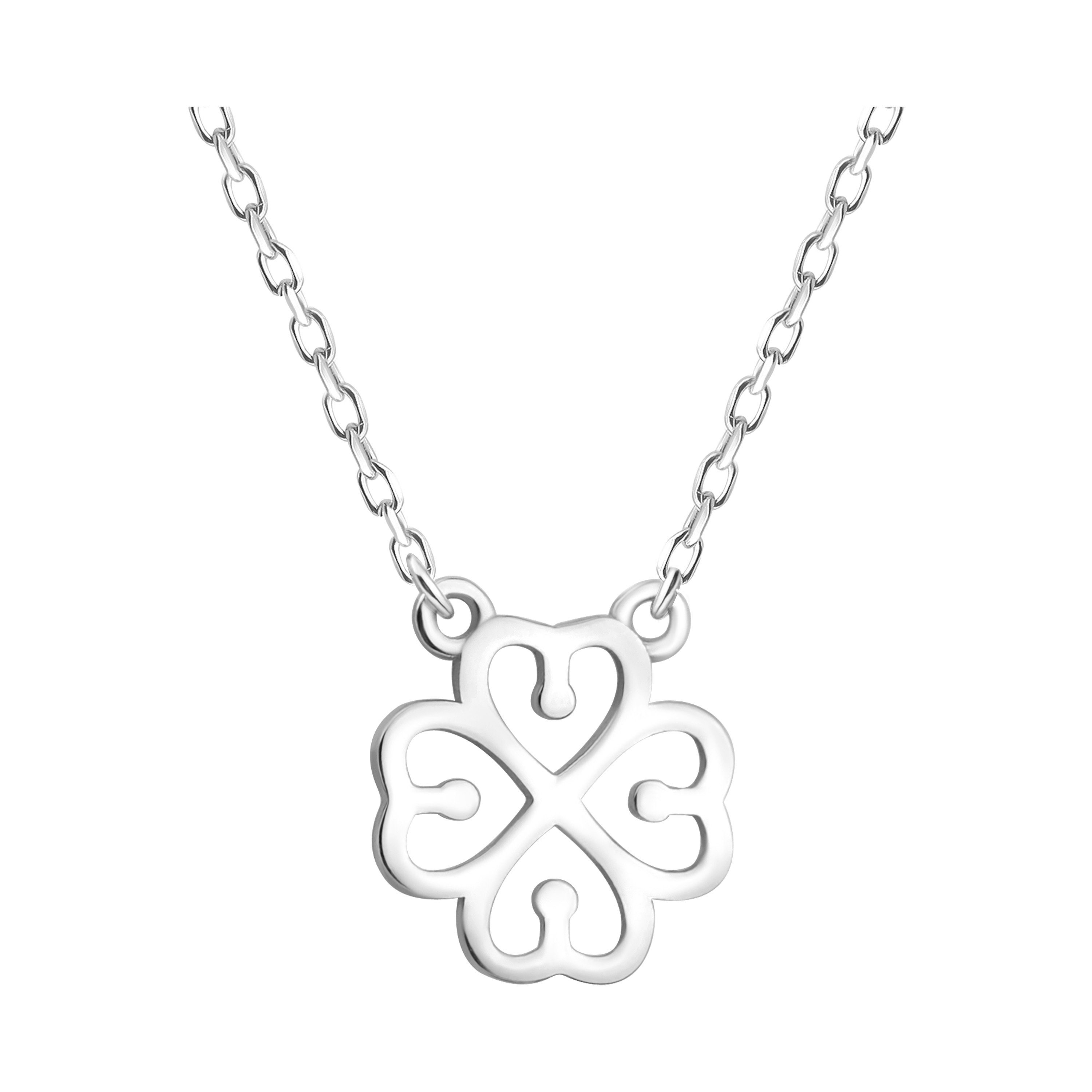 Sofia Milani Kette mit Anhänger Kleeblatt, günstig online kaufen