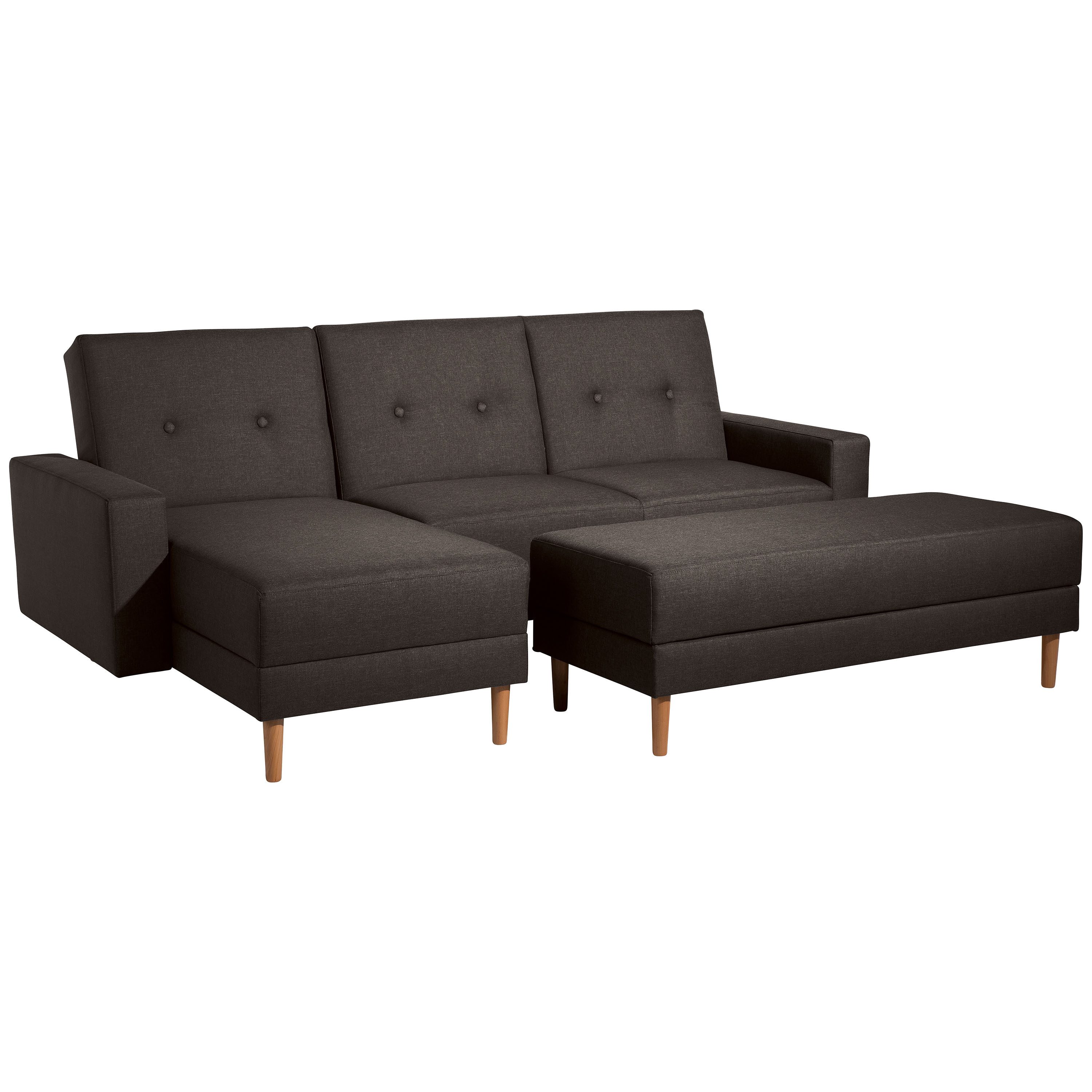Max Winzer® Ecksofa Just Cool, Funktionssofa mit Hocker