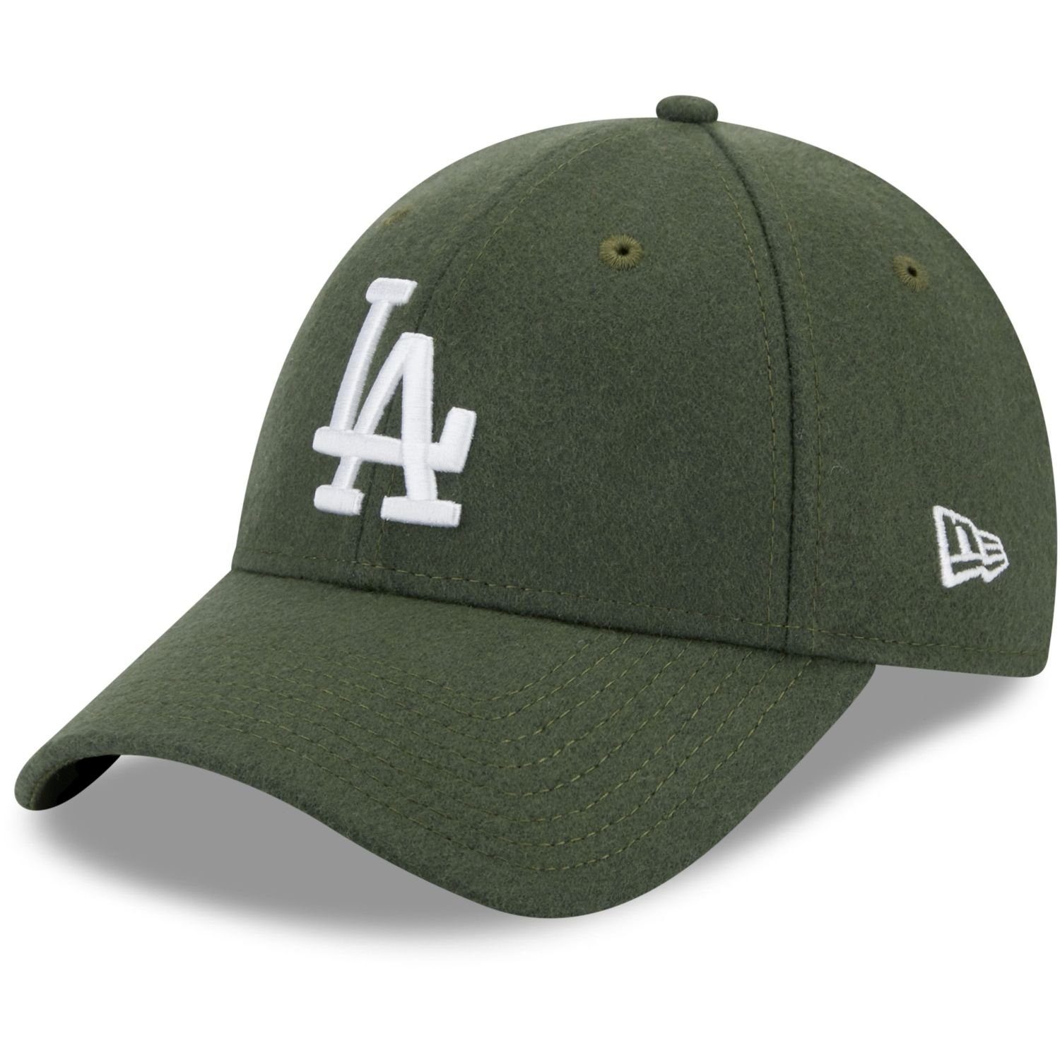 New Era Baseball Cap 9Forty WOOL Los Angeles Dodgers green oliv-meliert