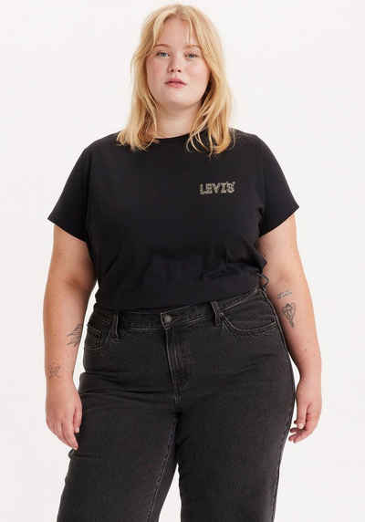 Levi's® Plus Rundhalsshirt Perfect Tee blacks