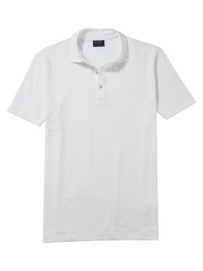 OLYMP Poloshirt Casual aus Leinenmischung