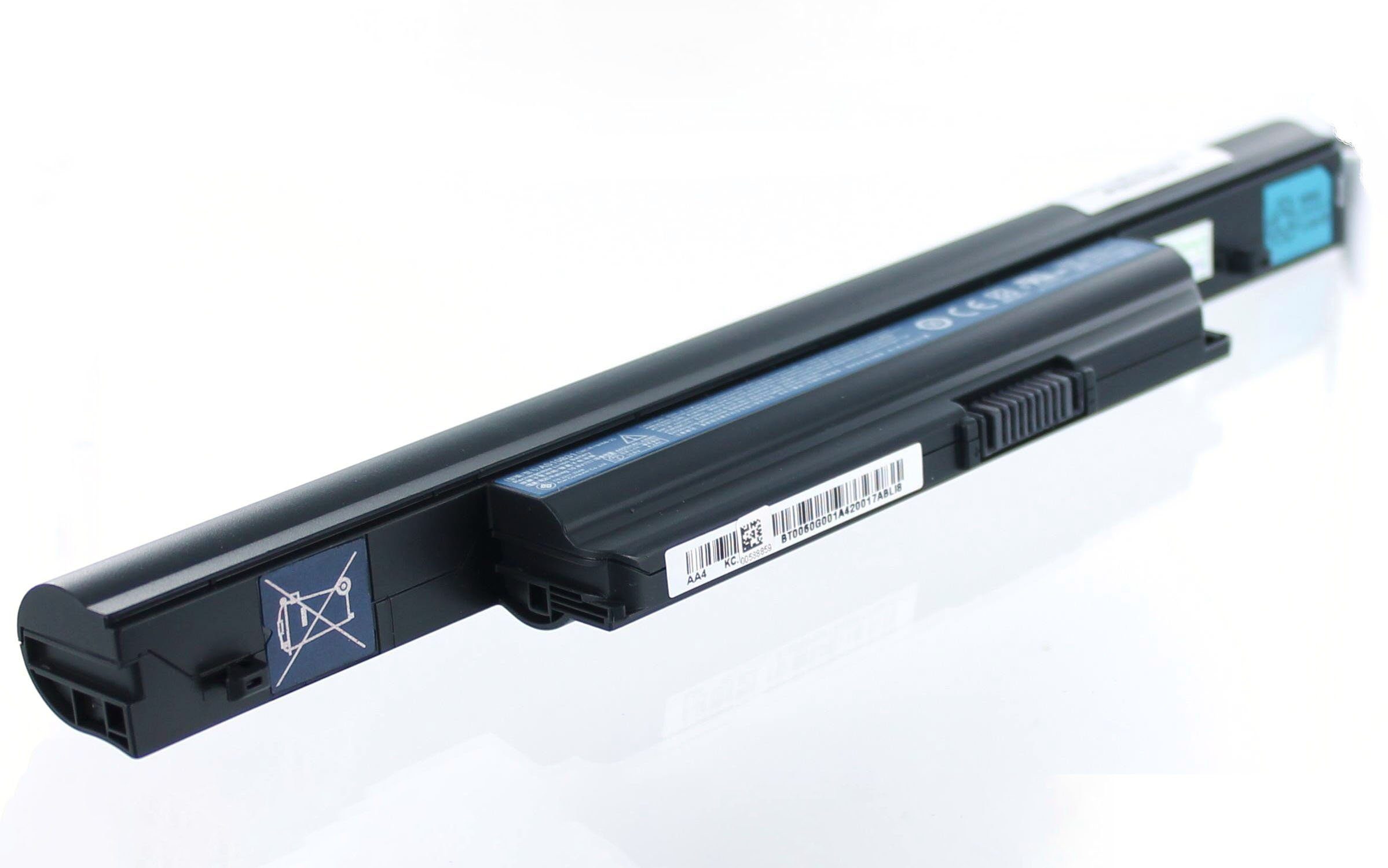 MobiloTec Akku kompatibel mit Acer AS10B31 Akku Akku 4400 mAh (1 St) schwarz