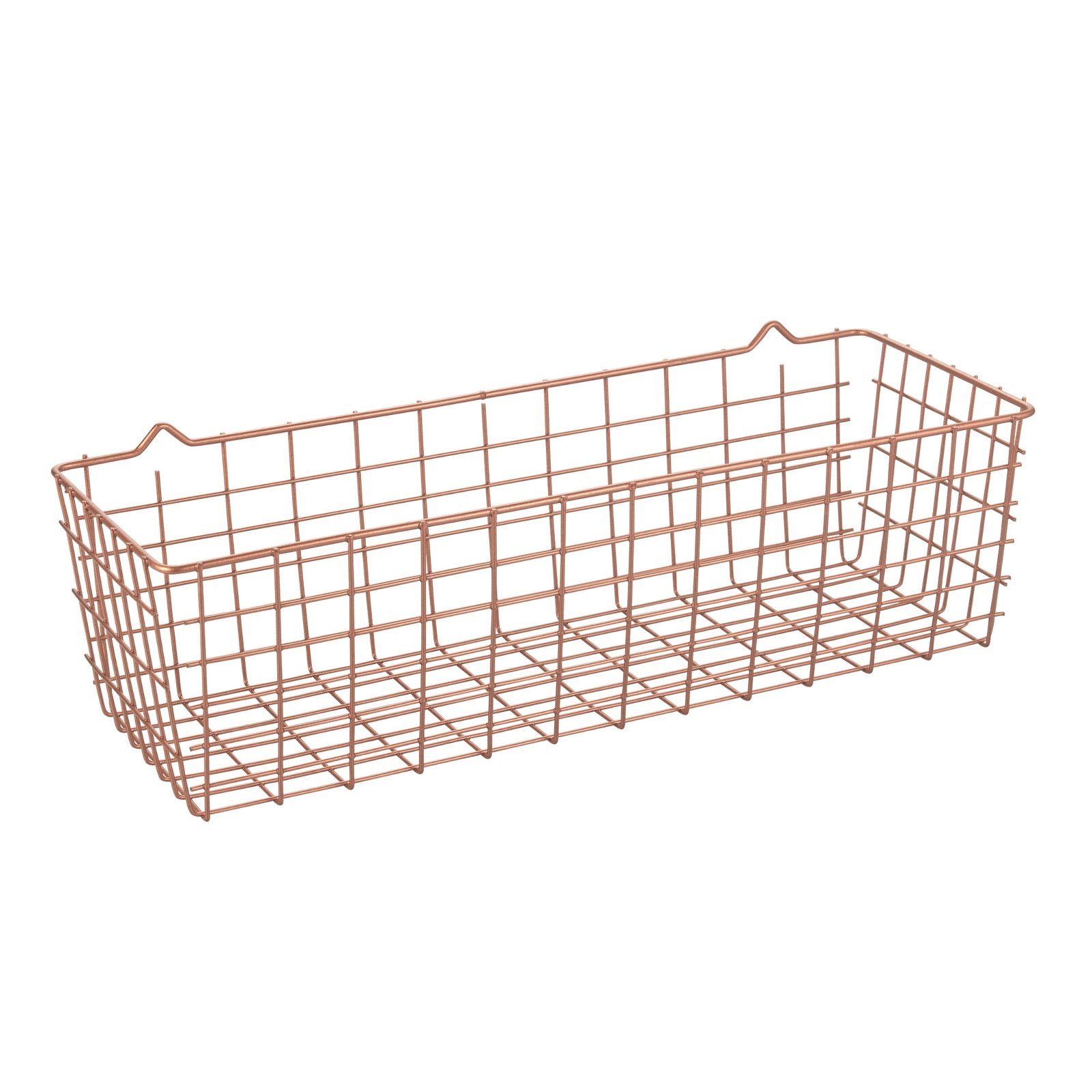 Metaltex Allzweckkorb Ablagekorb Metall hängend 33x12x9 cm