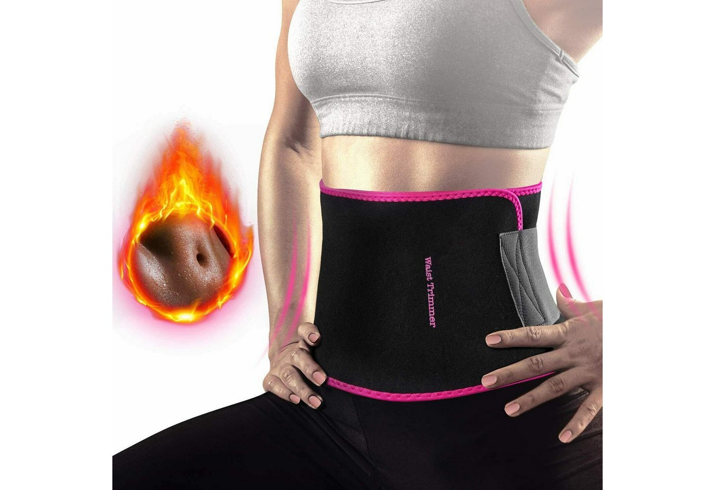 Fine Life Pro Rückenbandage Formender und schlankmachender Taillengürtel /Waist-Trainer