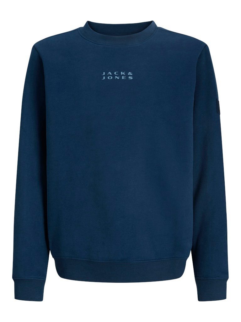 Sweatshirt JCOPOINT SWEAT BADGE CREW NECK BF M
