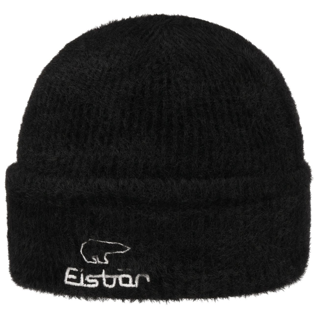 Eisbär Beanie (1-St) Strickmütze mit Umschlag, Made in the EU
