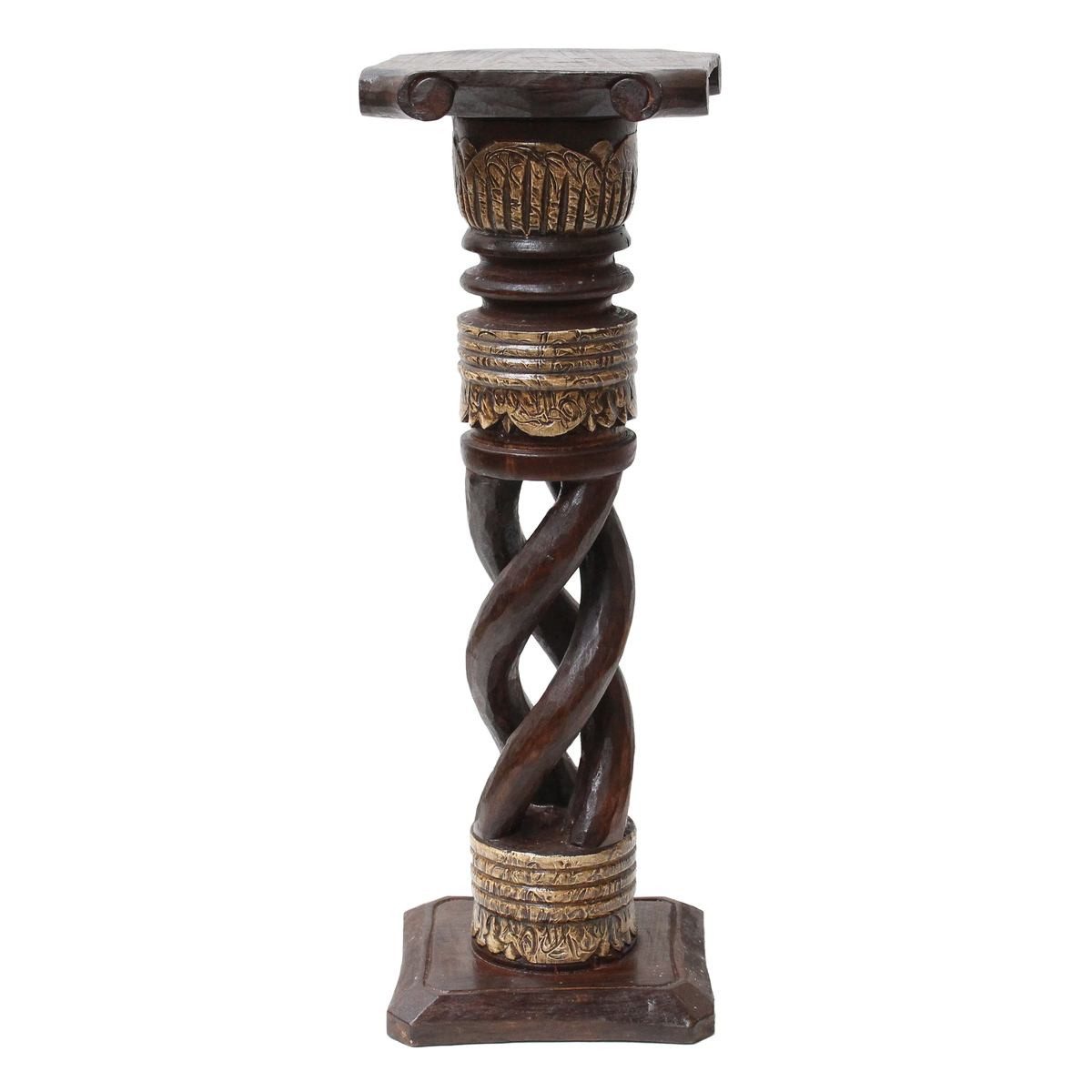 Oriental Galerie Blumenhocker Gedrehte Säule Antik günstig online kaufen