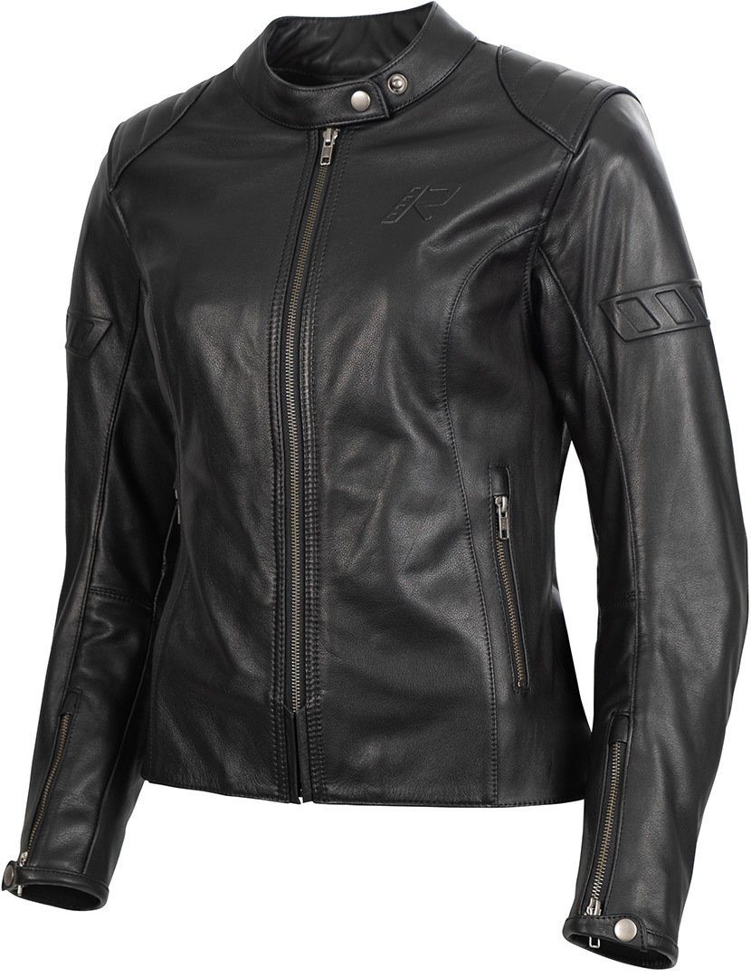 Rukka Motorradjacke Mehan Damen Motorrad Lederjacke protektoren abriebfest reißverschluss