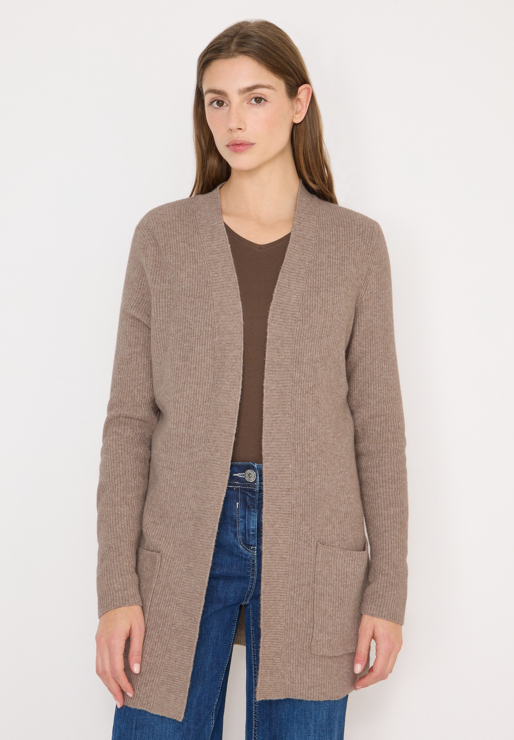 CECIL Strickjacke im soften Baumwoll-Mix günstig online kaufen