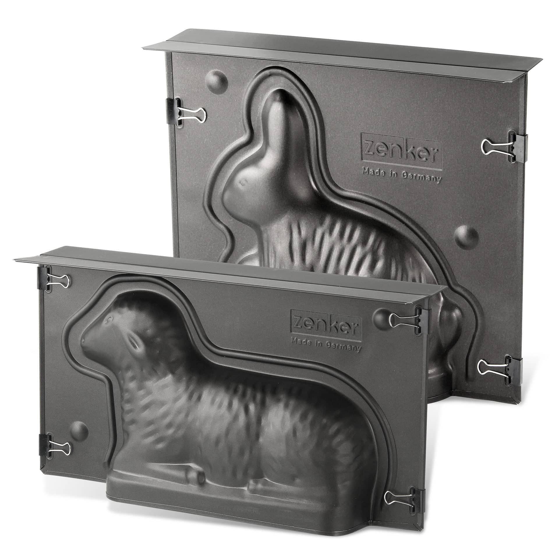 Backform Zenker Bundle Hase und Lamm