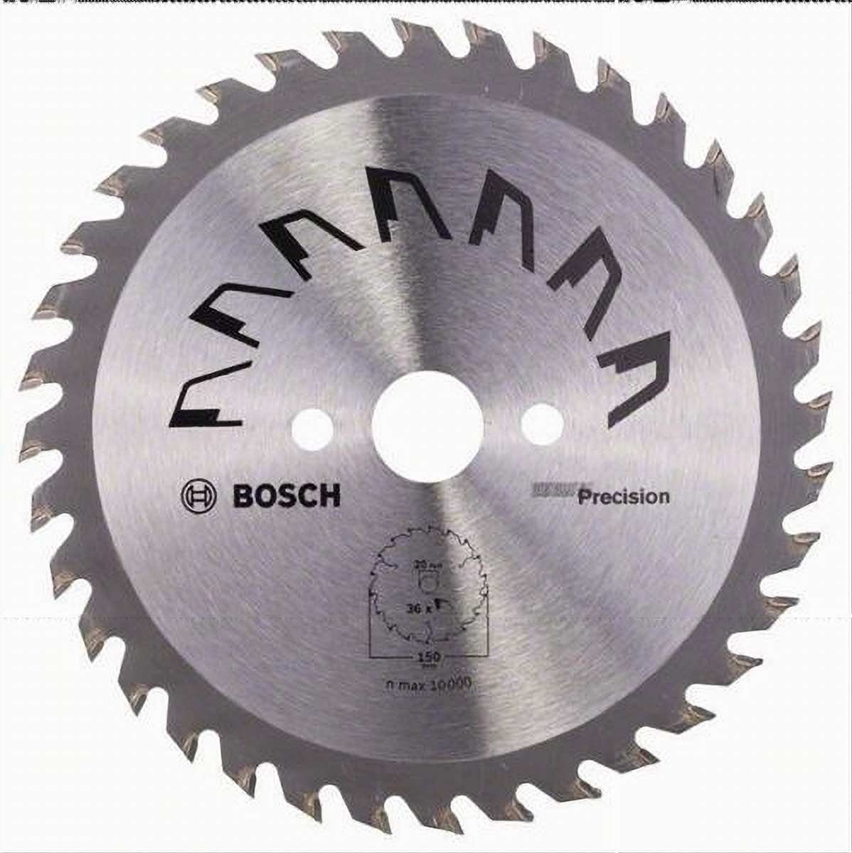 Kreissägeblatt BOSCH 2609256853 150 Z36 20/16mm x BOSCH x Bohrfutter Precision 2