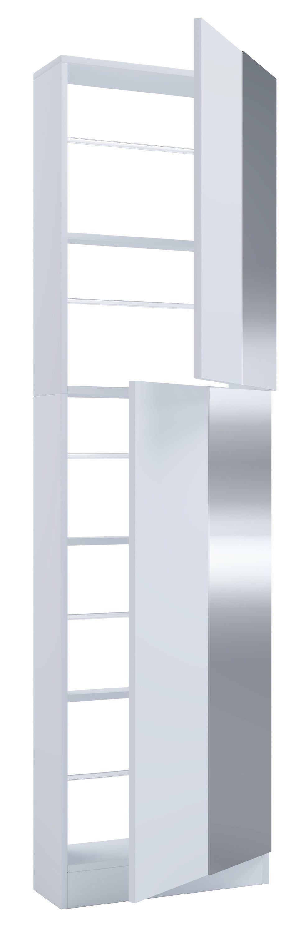 VCM Schuhschrank Holz Schuhschrank Schuhkommode Fulisa XL Spiegel günstig online kaufen