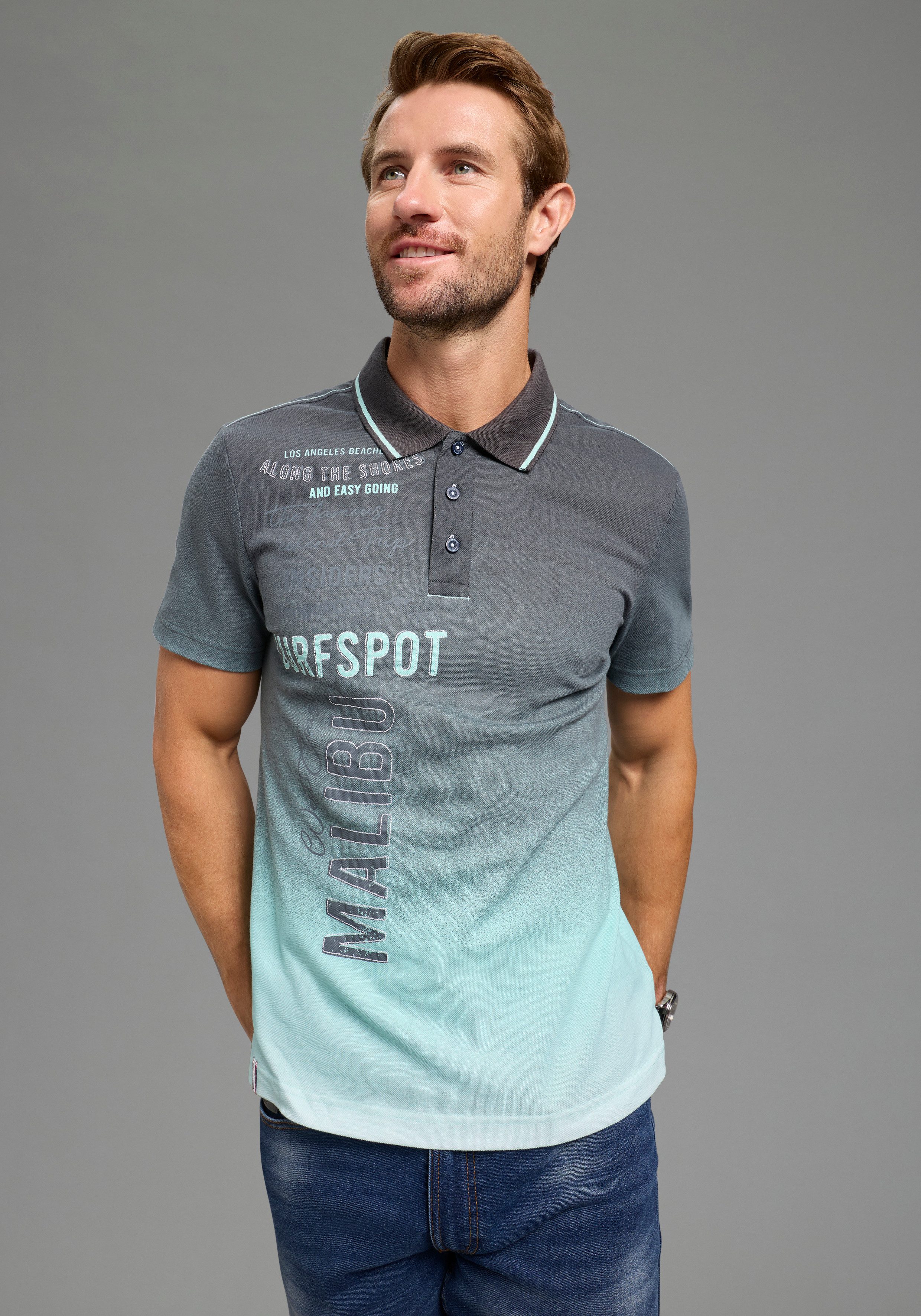 KangaROOS Poloshirt schmale Passform, Halbarm, Casual Stil. € 34,99, (€ 34,99 pro 1 Stk).