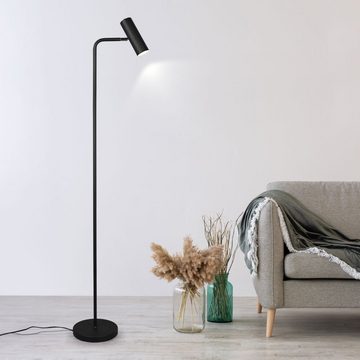 etc-shop Stehlampe, LED Steh Leuchte Spot Strahler verstellbar Ess Zimmer Beleuchtung
