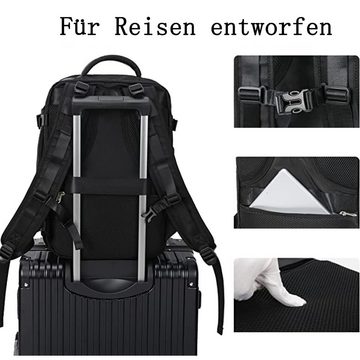 GelldG Reiserucksack Reiserucksack Damen, Handgepäck Rucksack, Wanderrucksack