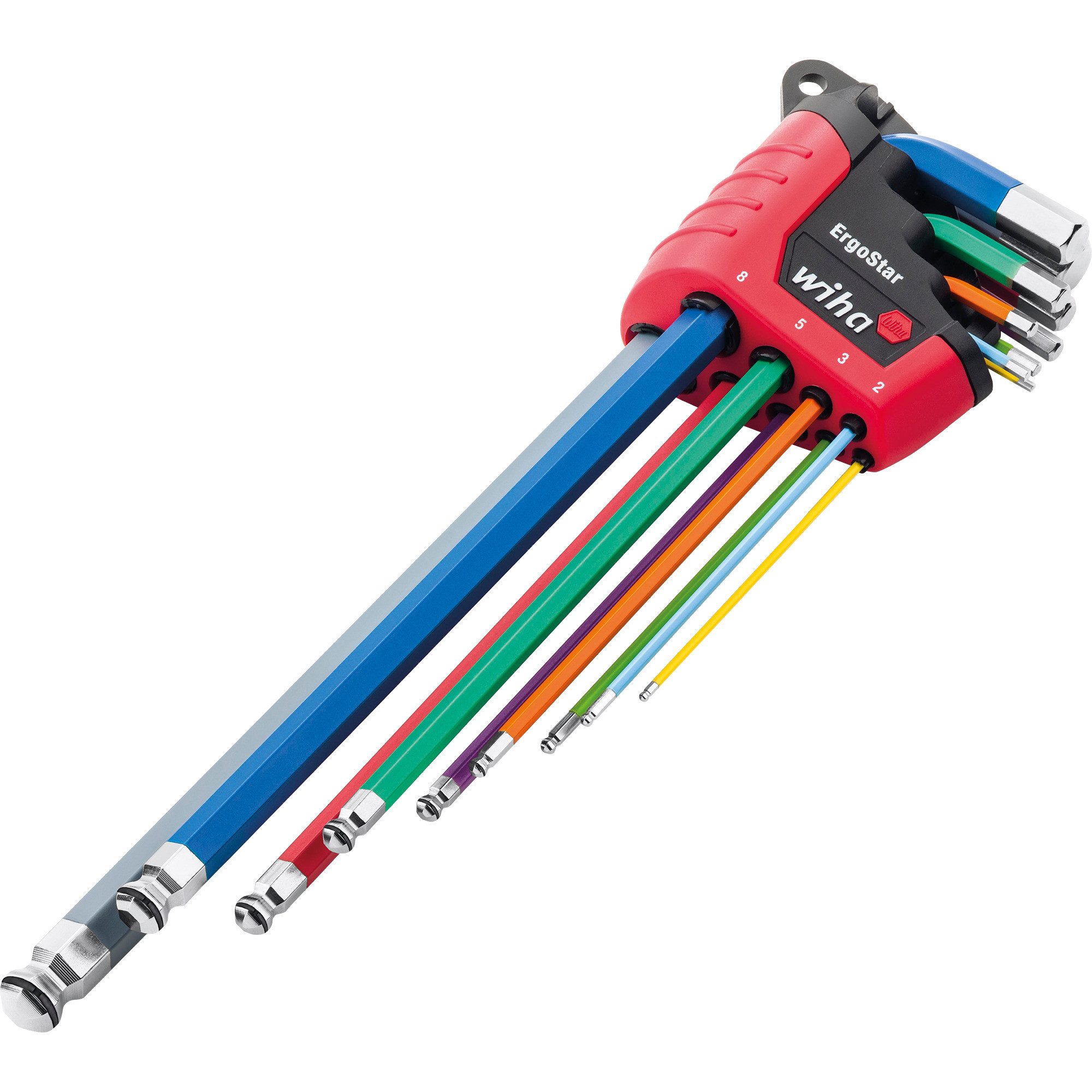 Wiha Innensechskantschlüssel Wiha Stiftschlüssel-Set im ErgoStar Halter