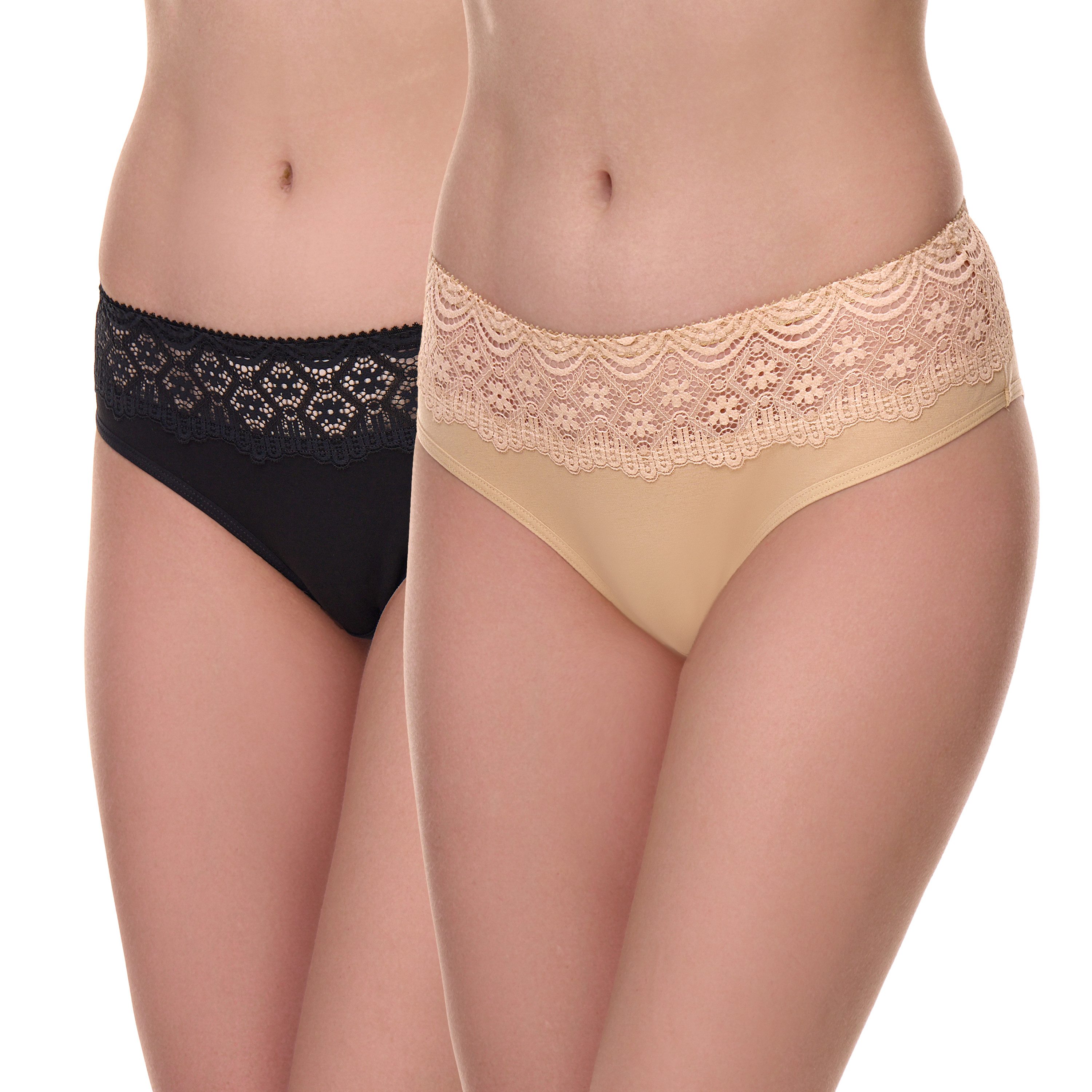 Merry Style Slip Damen Slip MSGAB21-2P (1-St)