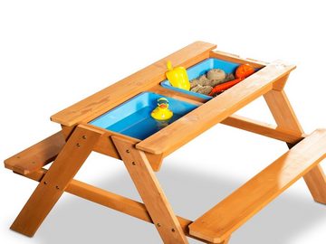 Coemo Garten-Kindersitzgruppe, (Set, 1-tlg), Sitzgruppe Sand- und Wasserspieltisch