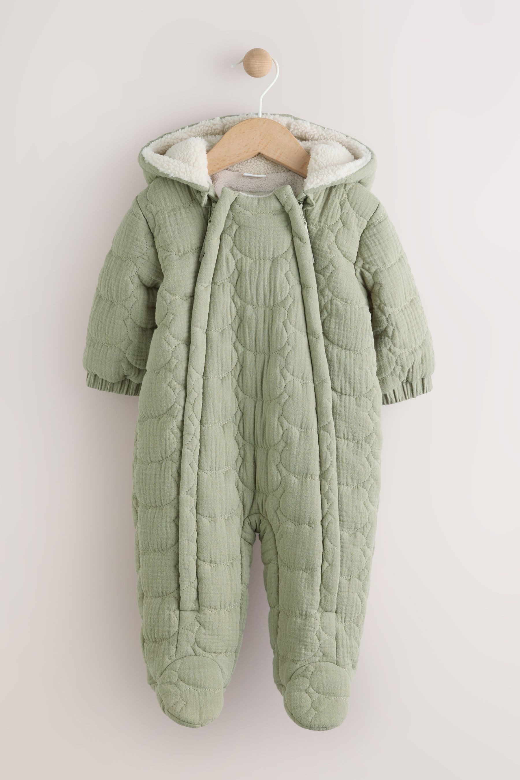 Next Overall Baby Strampler in Knitteroptik (1-tlg)