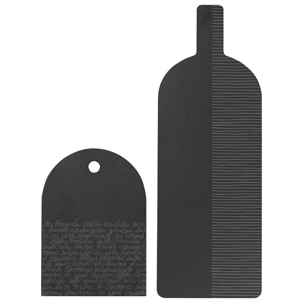 Räder Servierplatte Design Servierplatten Häppchenweise (2-teilig)