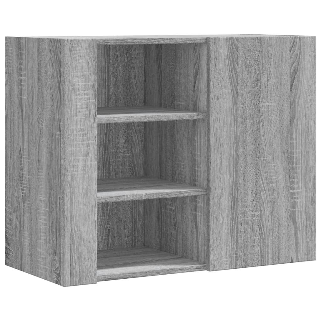 vidaXL Regal Wandregal Grau Sonoma 75x35x60 günstig online kaufen