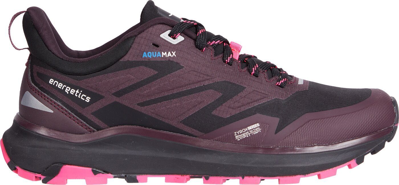 Energetics Da.-Running-Schuh Zyrox Trail AQX W BLACK/RED WINE/PINK/ Langlaufschuhe