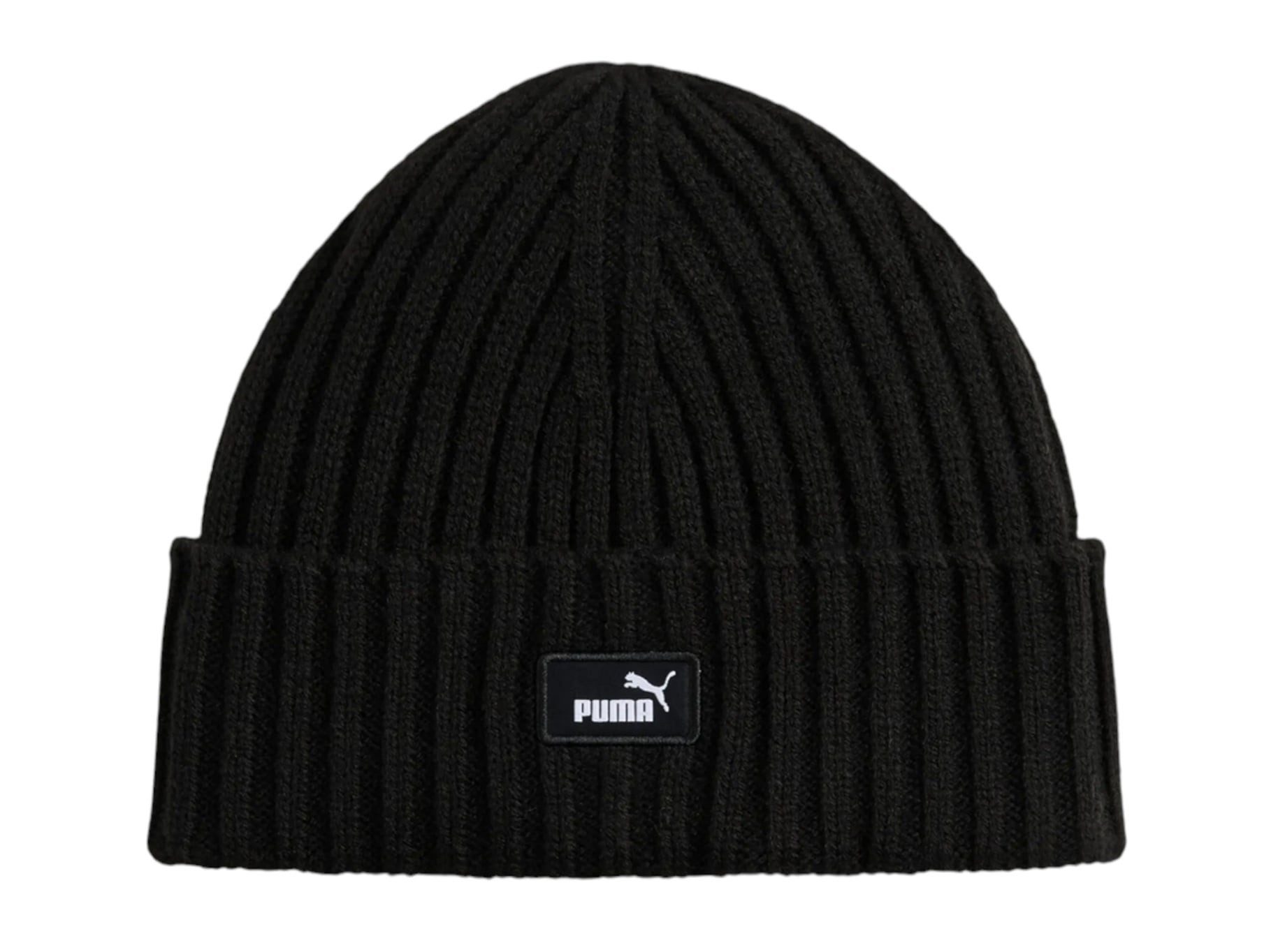 PUMA Strickmütze (Beanie) ESS Fisherman (Rippenstruktur) schwarz - 1 Stück günstig online kaufen